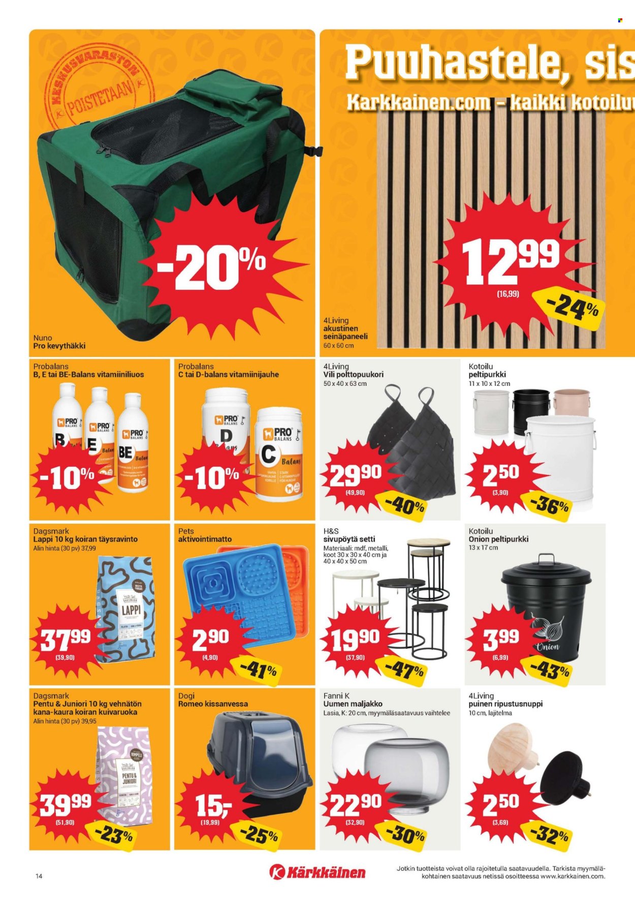 Kärkkäinen tarjoukset - 19.08.2026 - 01.09.2026. Sivu 14