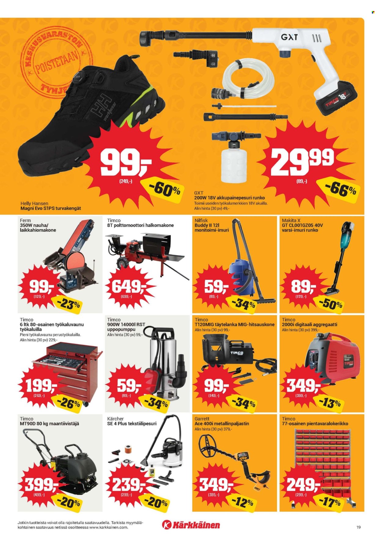 Kärkkäinen tarjoukset - 19.08.2026 - 01.09.2026. Sivu 19