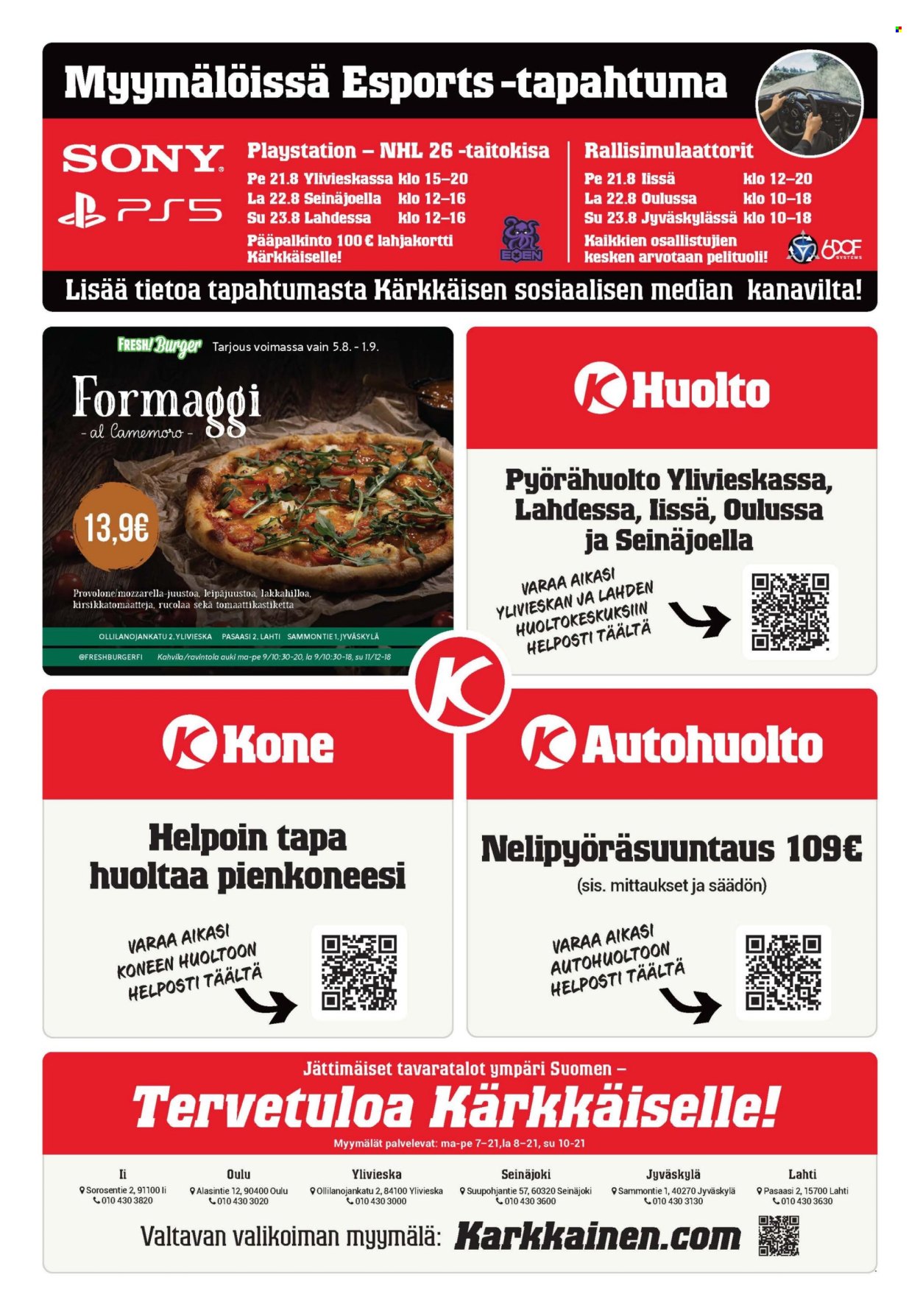 Kärkkäinen tarjoukset - 19.08.2026 - 01.09.2026. Sivu 24