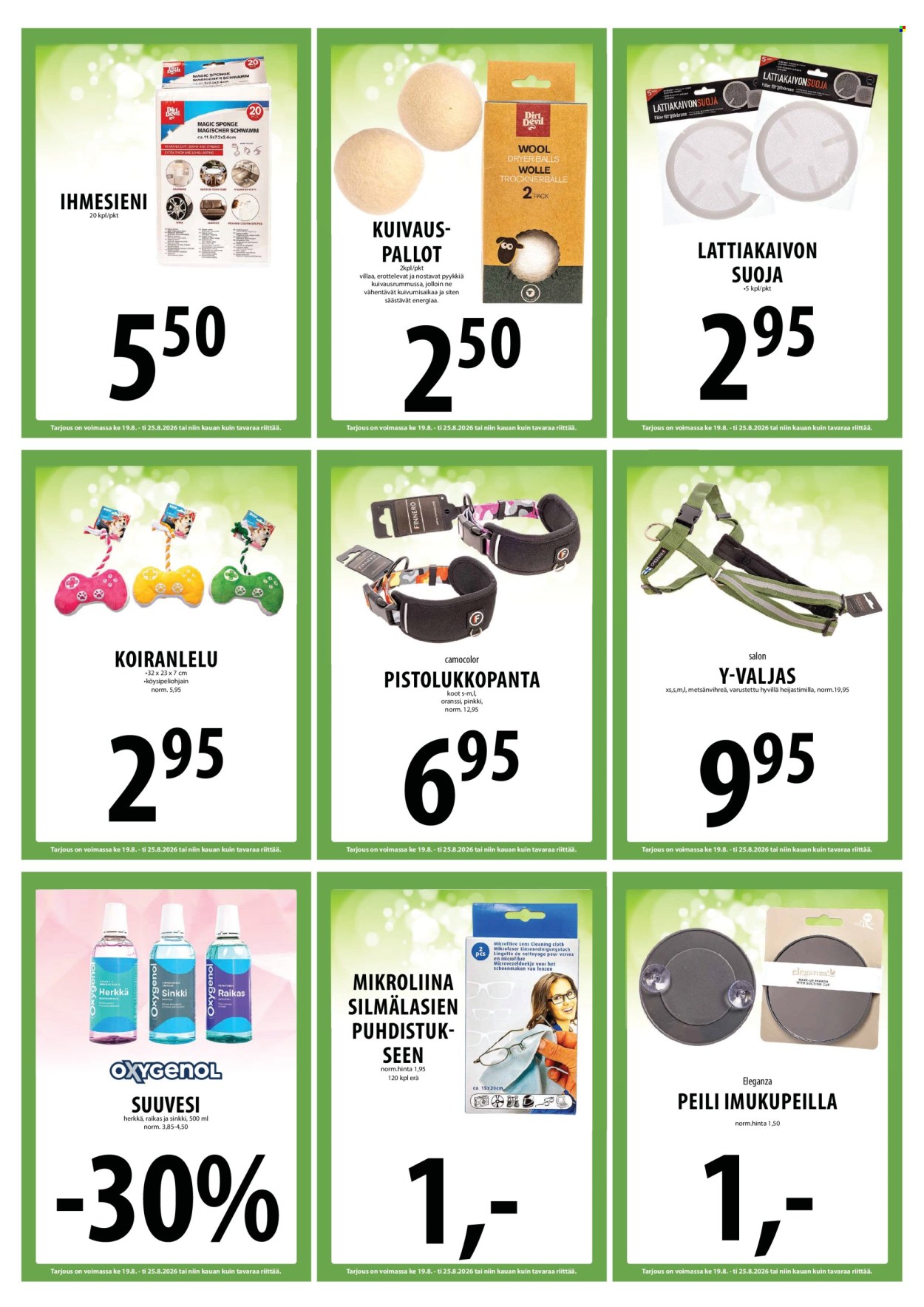 Tuuri tarjoukset - 19.08.2026 - 25.08.2026. Sivu 17
