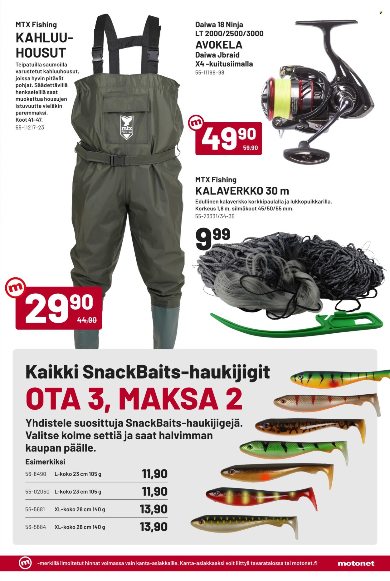Motonet tarjoukset - 19.08.2026 - 22.09.2026. Sivu 11