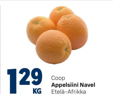 Coop Appelsiini Navel