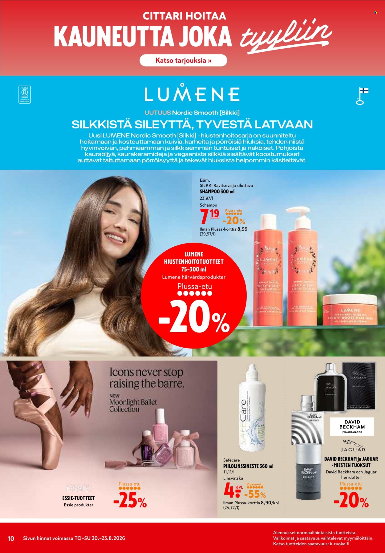 K-citymarket tarjoukset - 20.08.2026 - 23.08.2026. Sivu 10