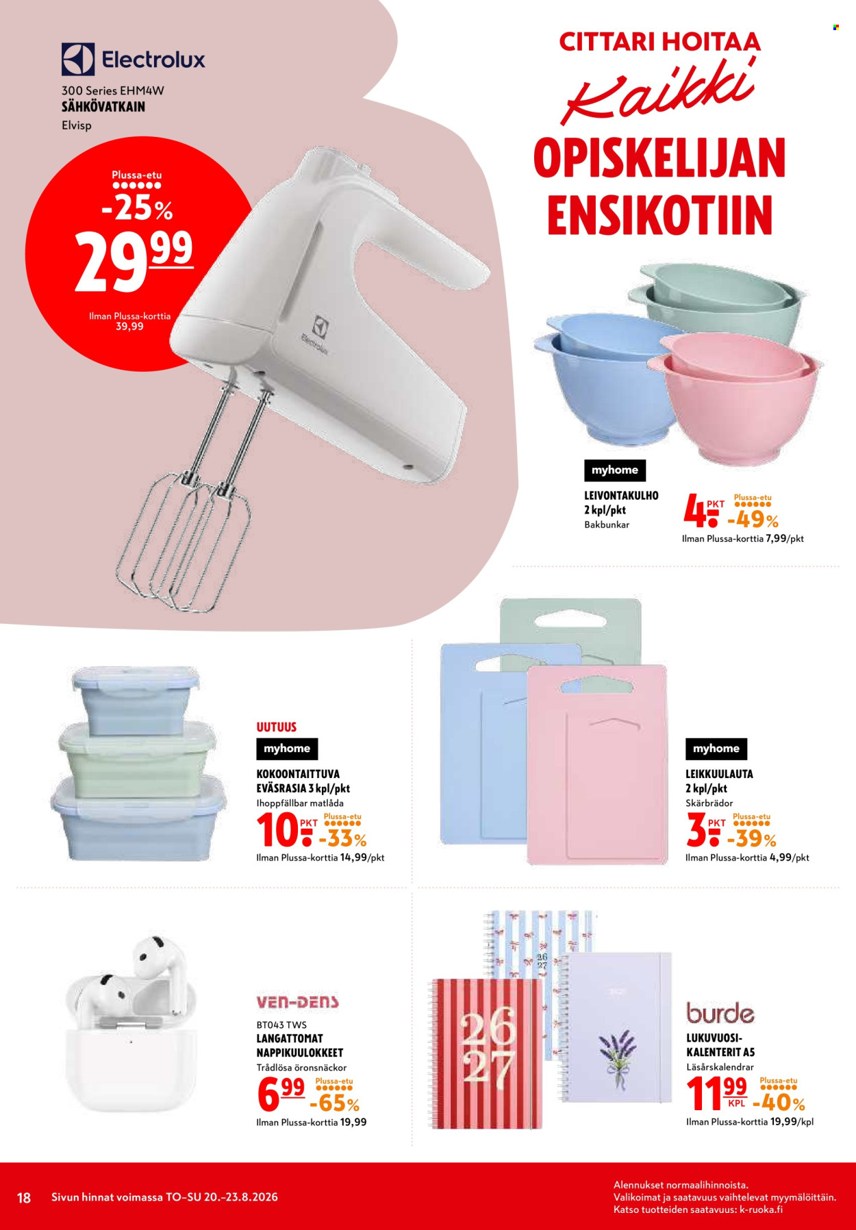 K-citymarket tarjoukset - 20.08.2026 - 23.08.2026. Sivu 18