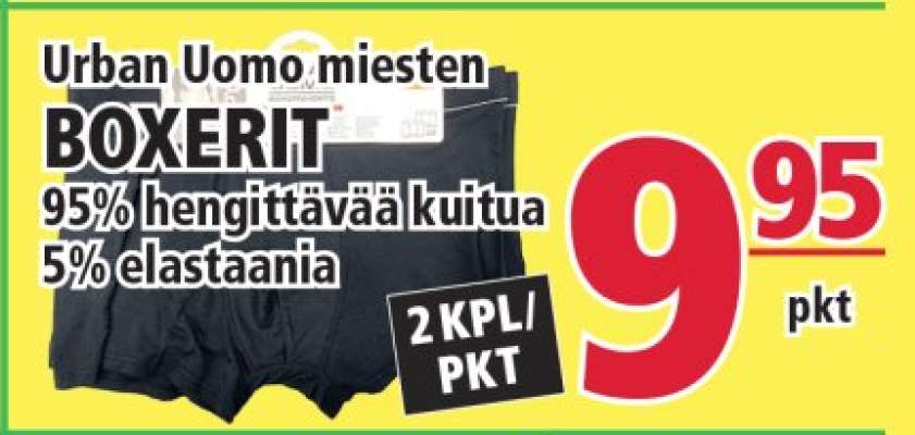 Urban Uomo miesten BOXERIT
