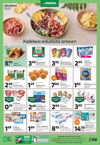 Prisma tarjoukset  - 19.08.2026 - 23.08.2026.