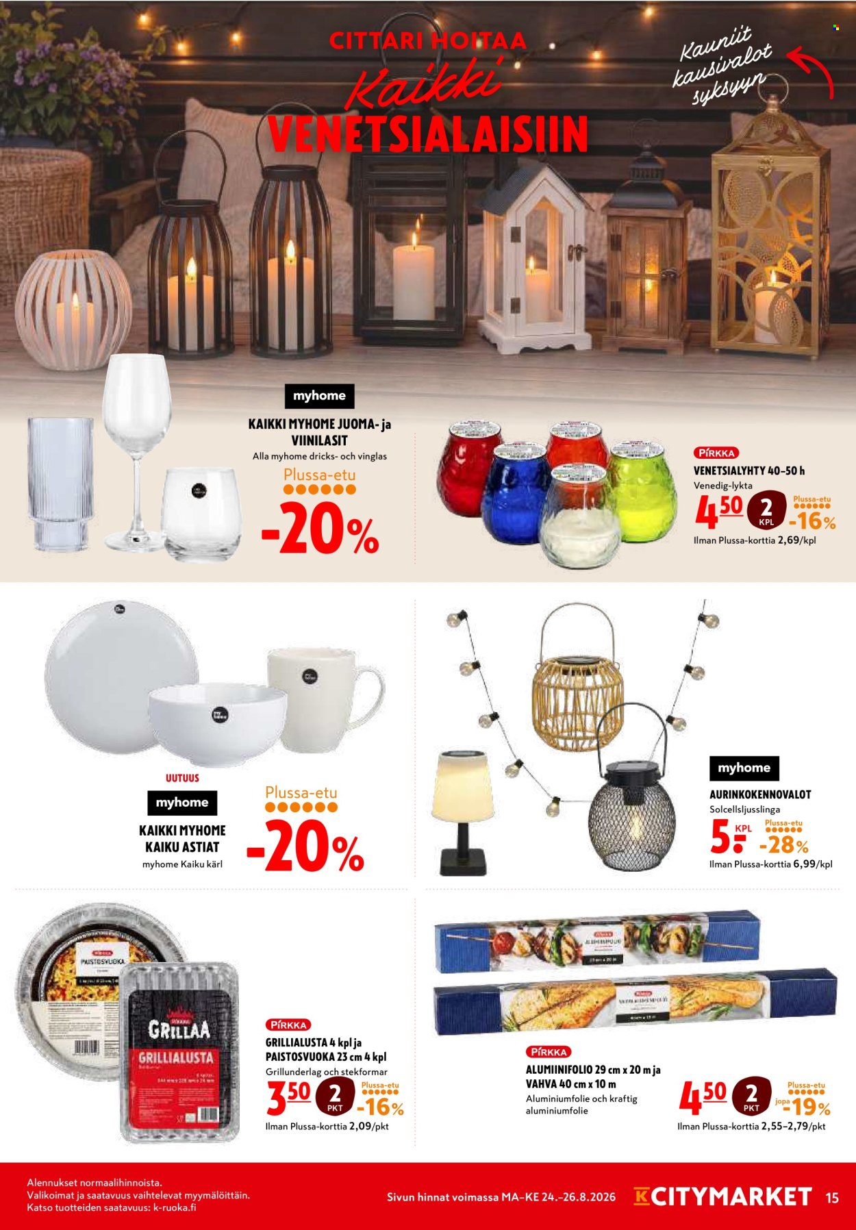 K-citymarket tarjoukset - 24.08.2026 - 26.08.2026. Sivu 15