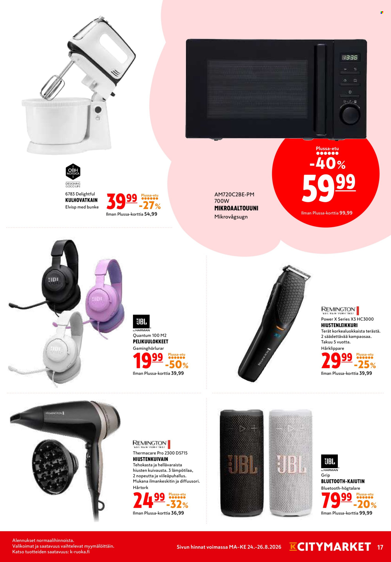 K-citymarket tarjoukset - 24.08.2026 - 26.08.2026. Sivu 17