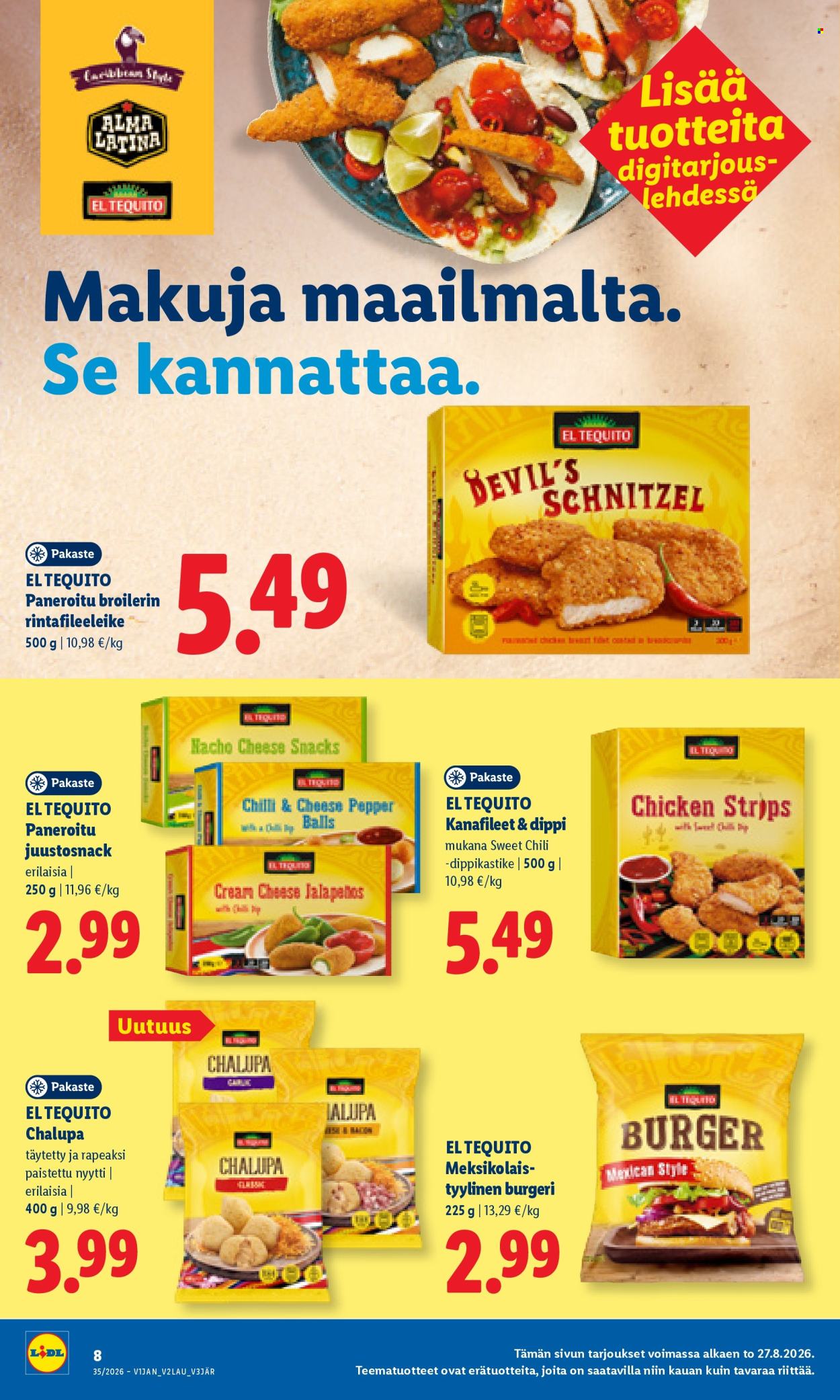 Lidl tarjoukset - 27.08.2026 - 30.08.2026. Sivu 8