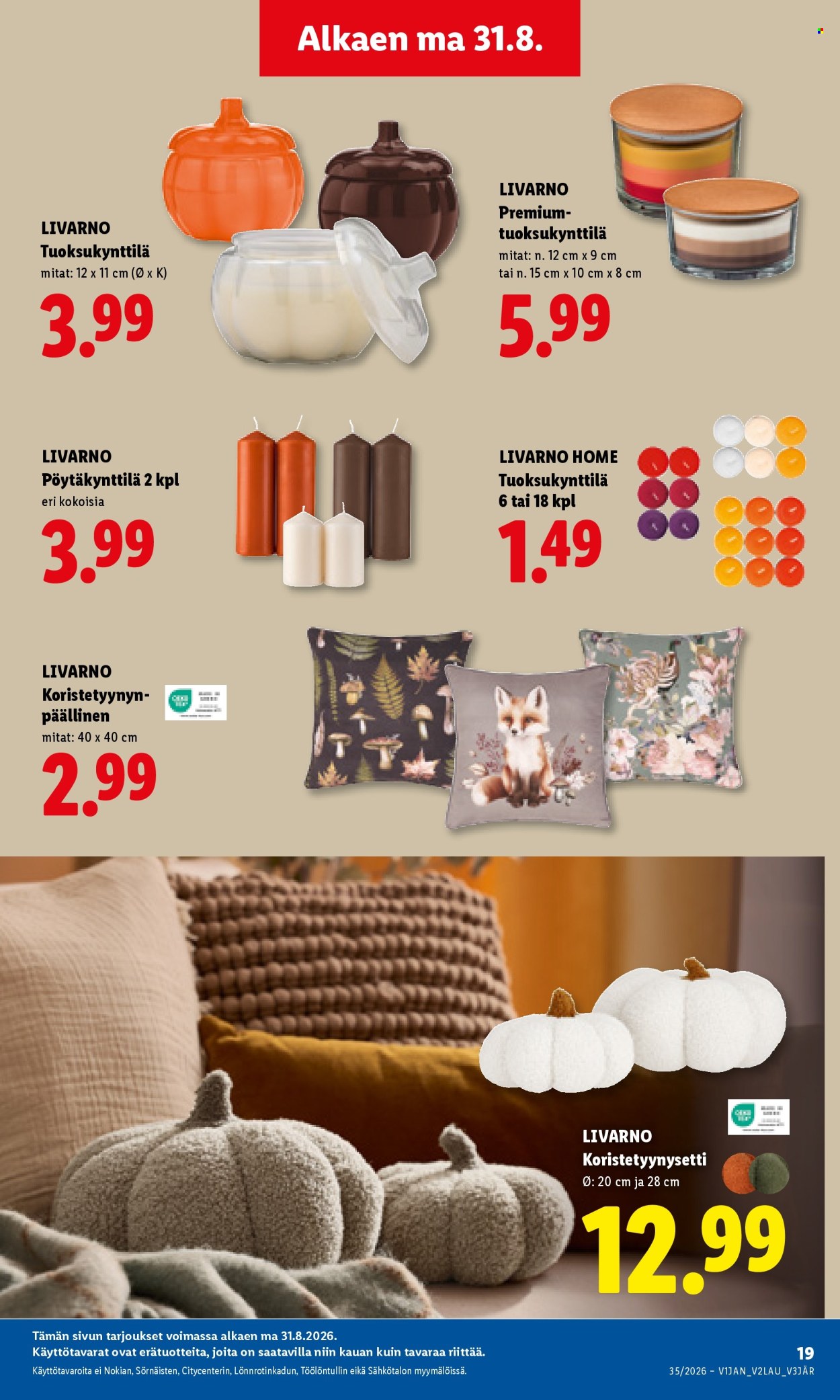 Lidl tarjoukset - 31.08.2026 - 02.09.2026. Sivu 7