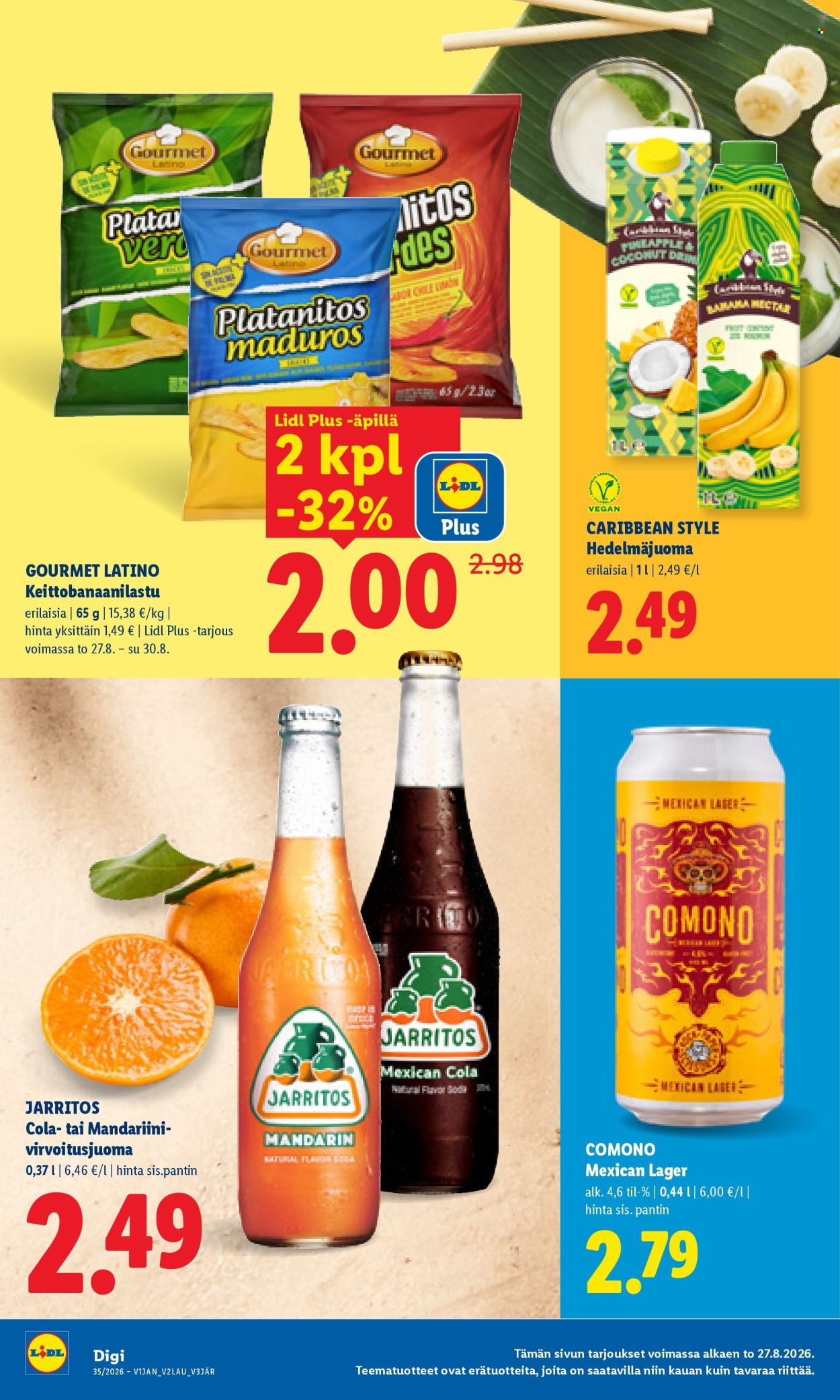 Lidl tarjoukset - 27.08.2026 - 30.08.2026. Sivu 12