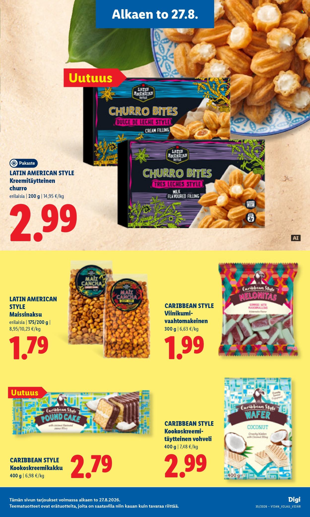 Lidl tarjoukset - 27.08.2026 - 30.08.2026. Sivu 13