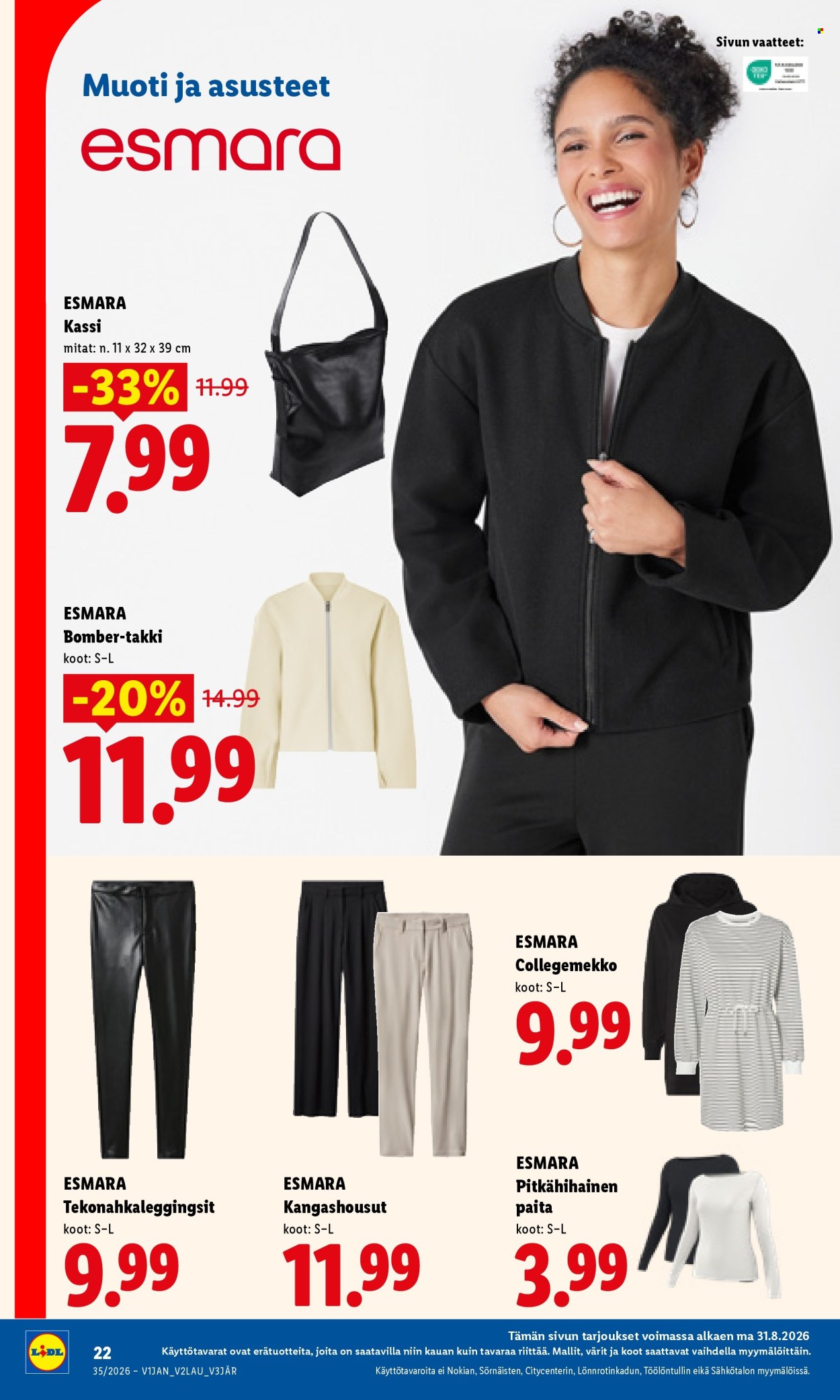 Lidl tarjoukset - 31.08.2026 - 02.09.2026. Sivu 10