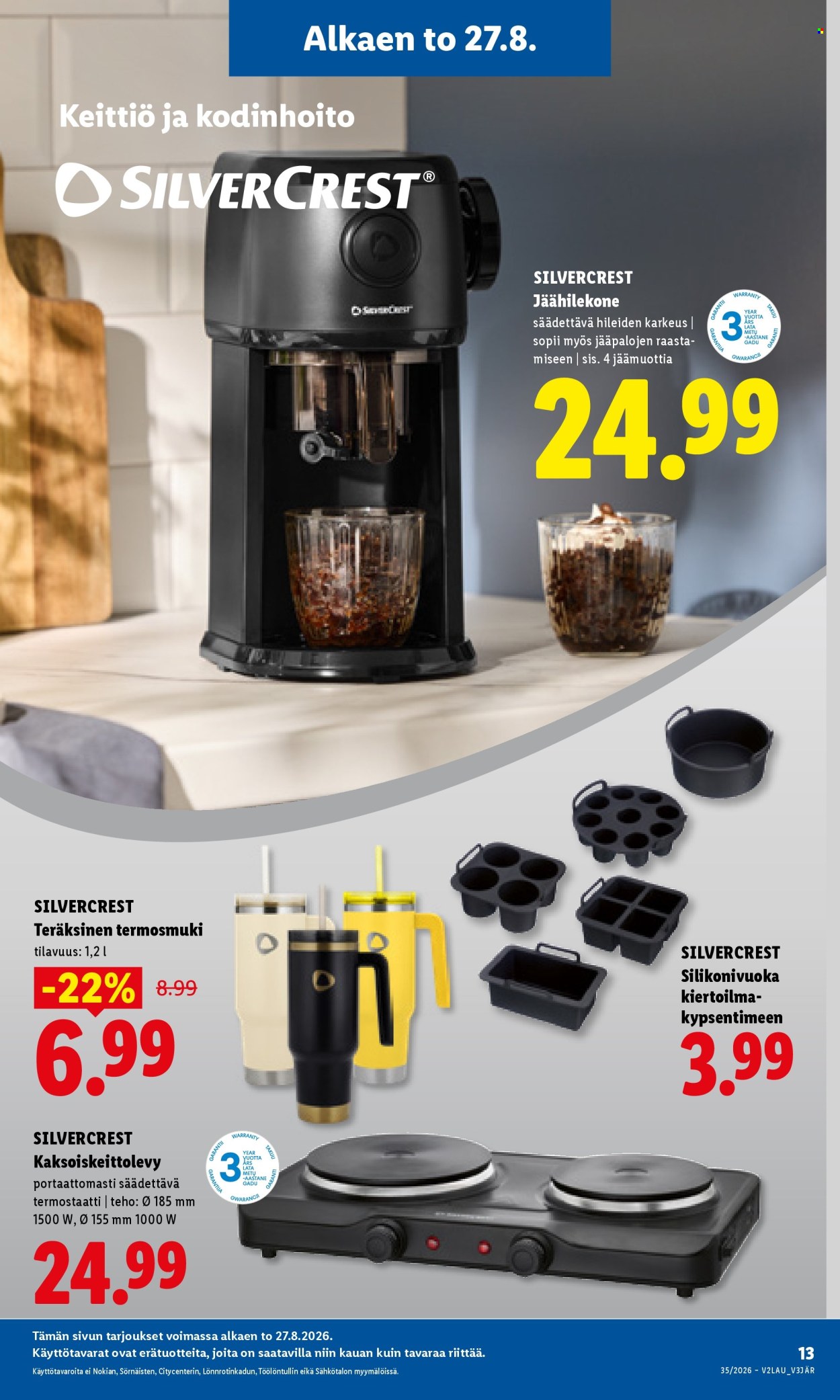 Lidl tarjoukset - 27.08.2026 - 30.08.2026. Sivu 17