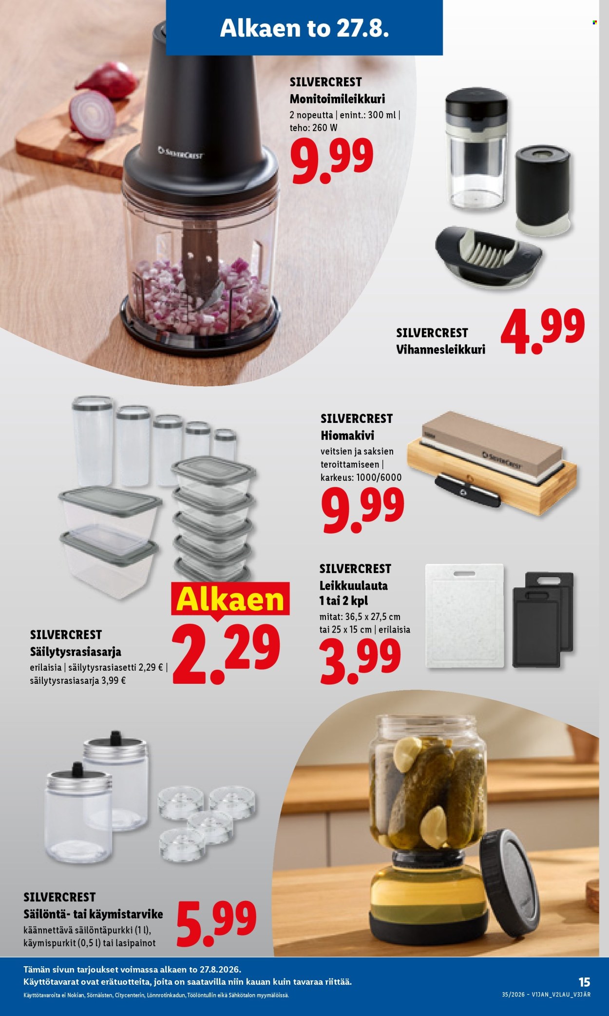 Lidl tarjoukset - 27.08.2026 - 30.08.2026. Sivu 19