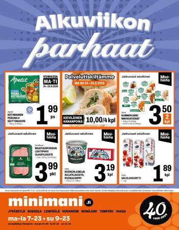 thumbnail - Minimani tarjoukset