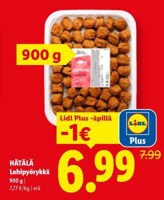 HÄTÄLÄ Lohipyörykkä