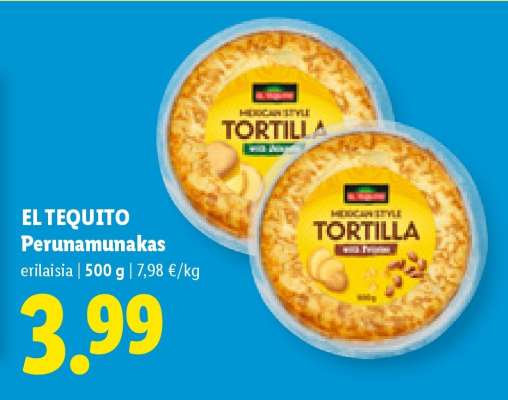 EL TEQUITO Perunamunakas