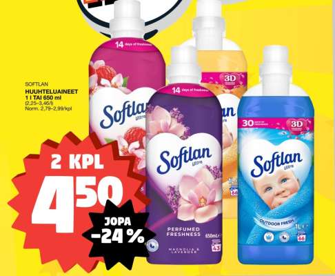 SOFTLAN HUUHTELUAINEET
