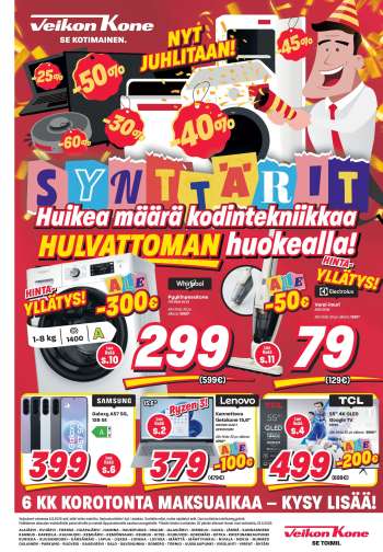 thumbnail - Veikon Kone tarjoukset