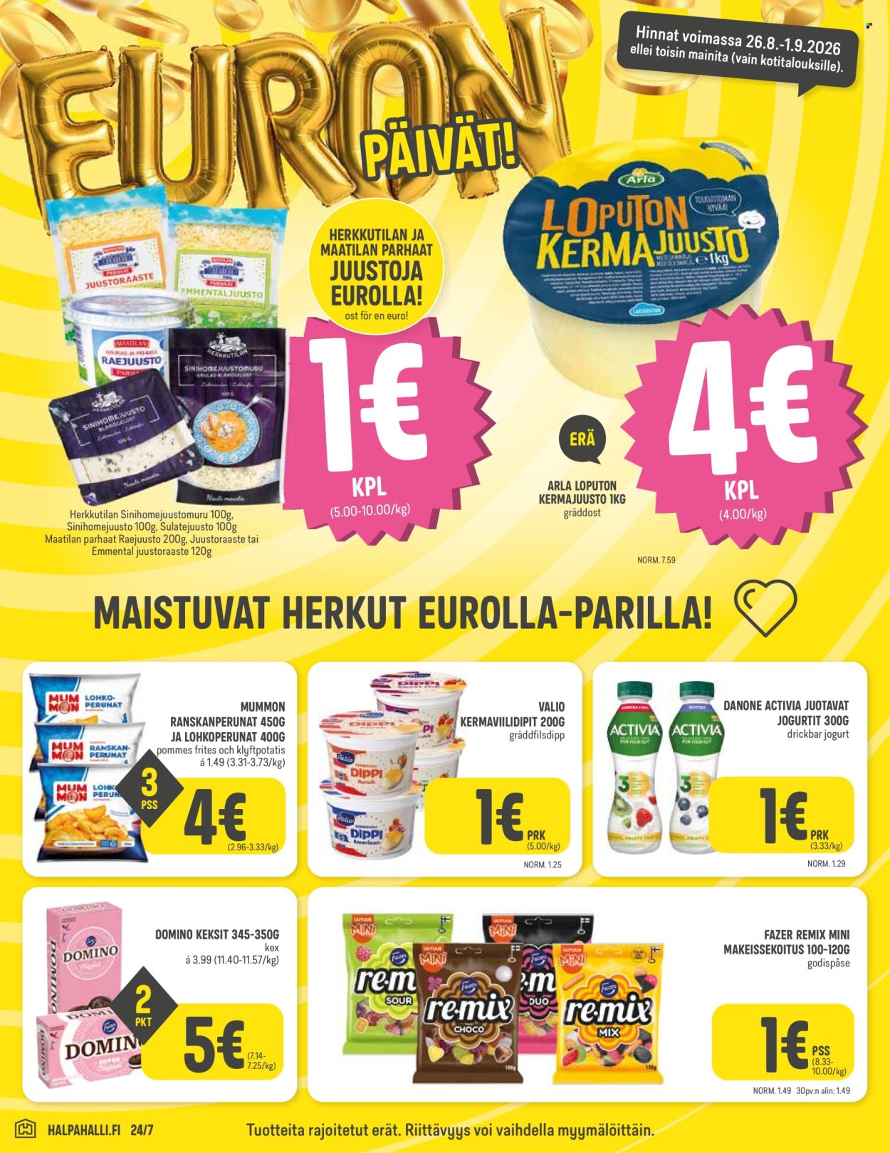 HalpaHalli tarjoukset - 26.08.2026 - 01.09.2026. Sivu 2