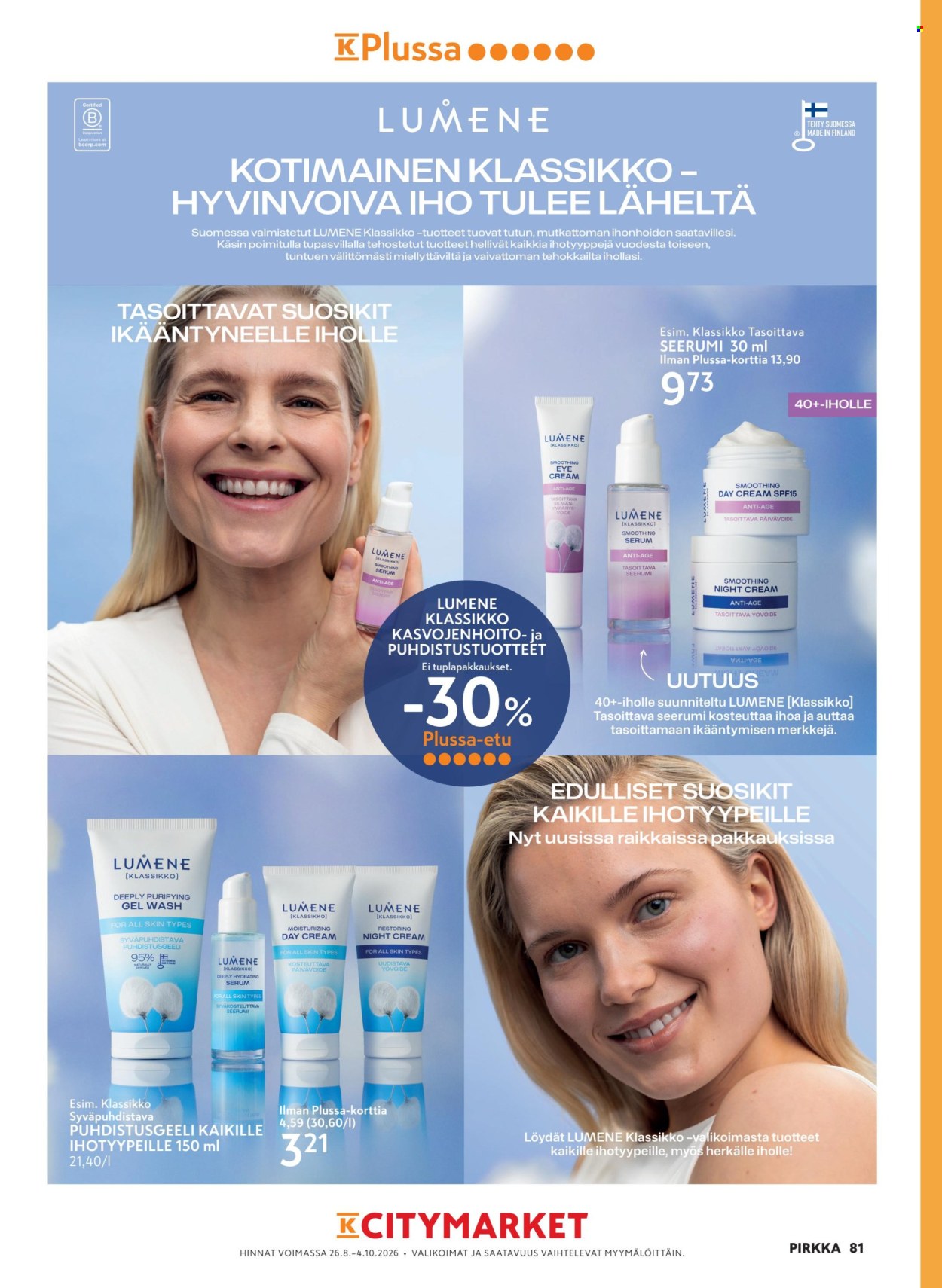 K-citymarket tarjoukset - 26.08.2026 - 29.09.2026. Sivu 81