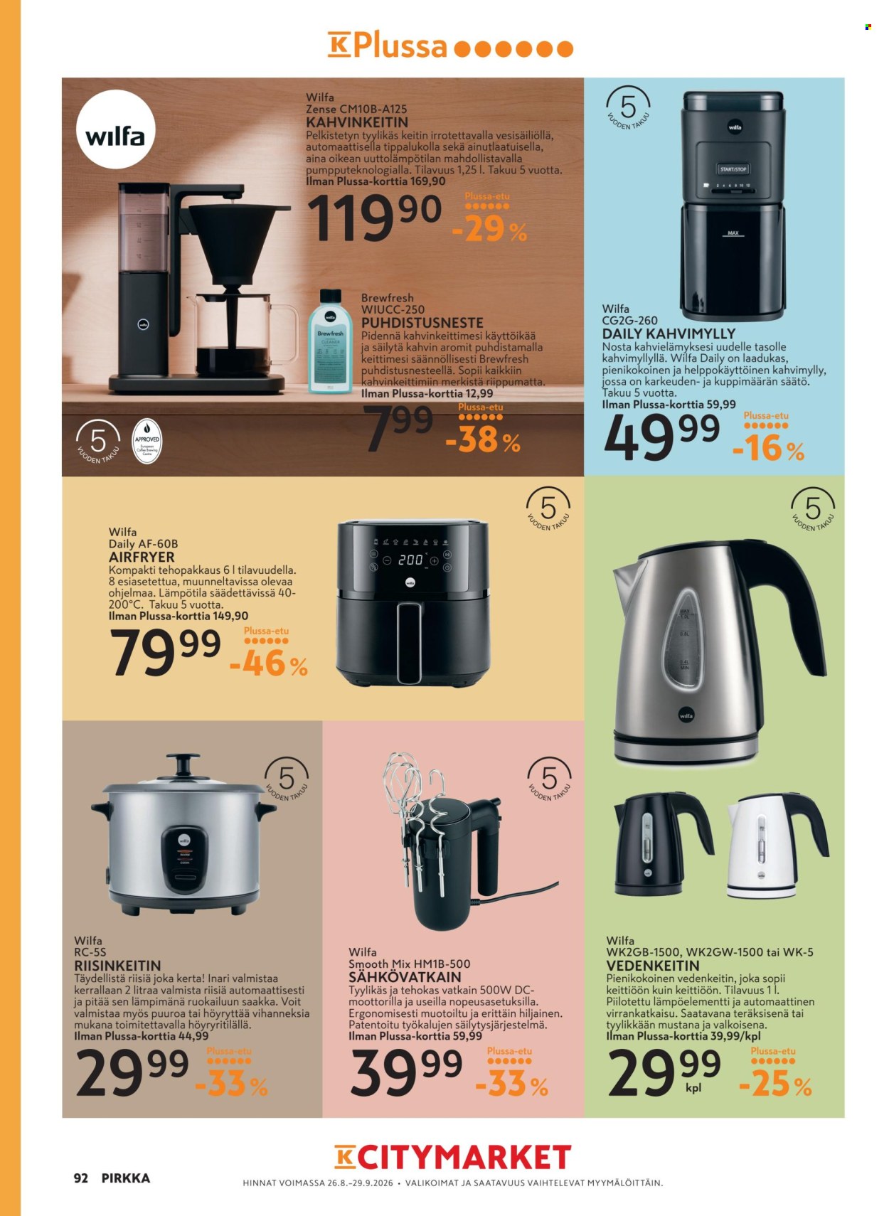 K-citymarket tarjoukset - 26.08.2026 - 29.09.2026. Sivu 92