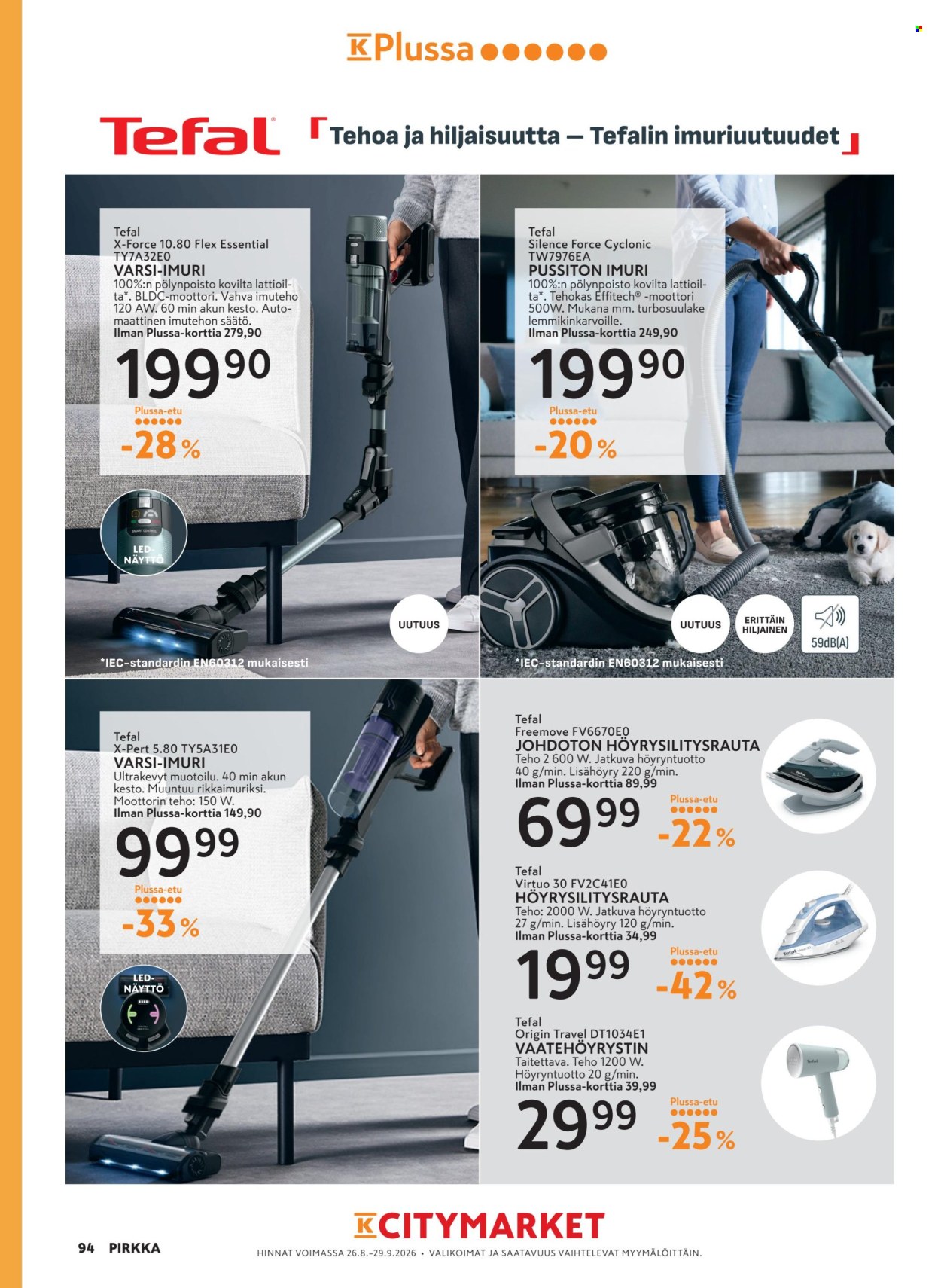 K-citymarket tarjoukset - 26.08.2026 - 29.09.2026. Sivu 94