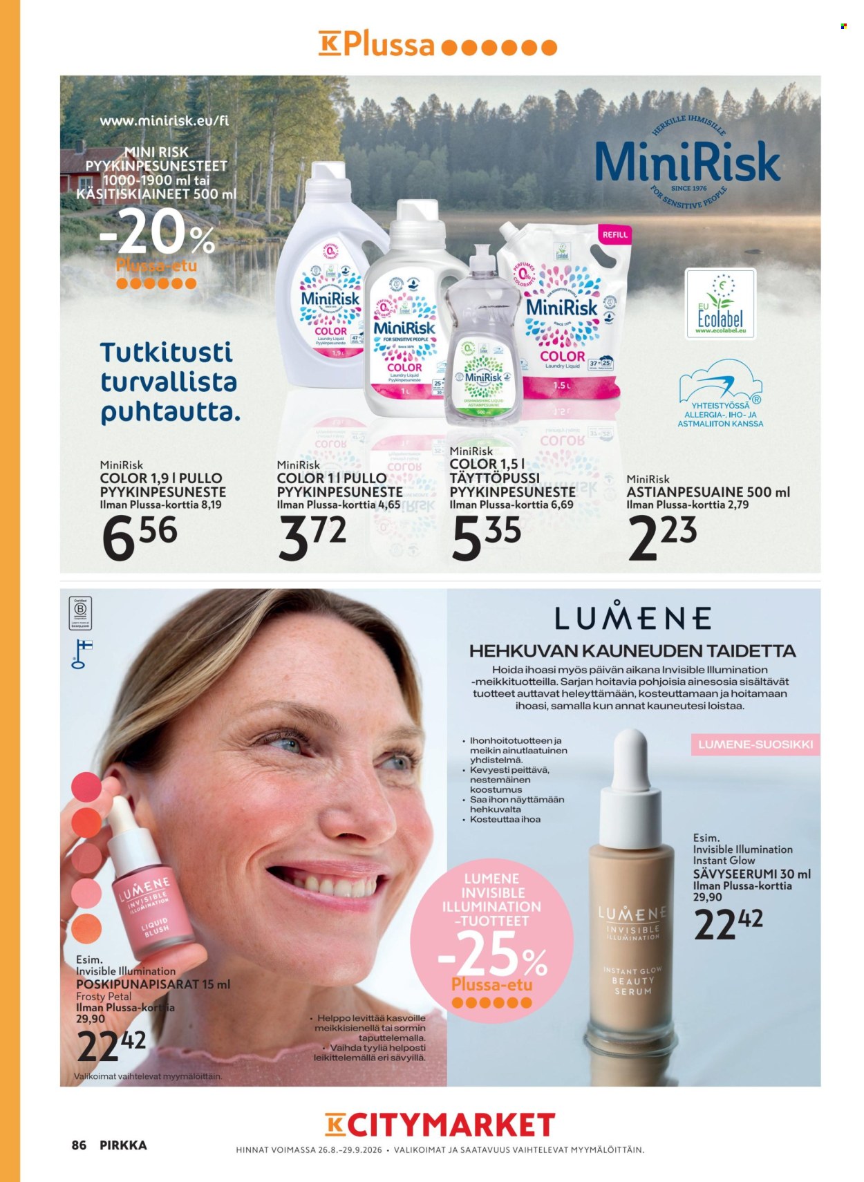K-market tarjoukset - 26.08.2026 - 29.09.2026. Sivu 86