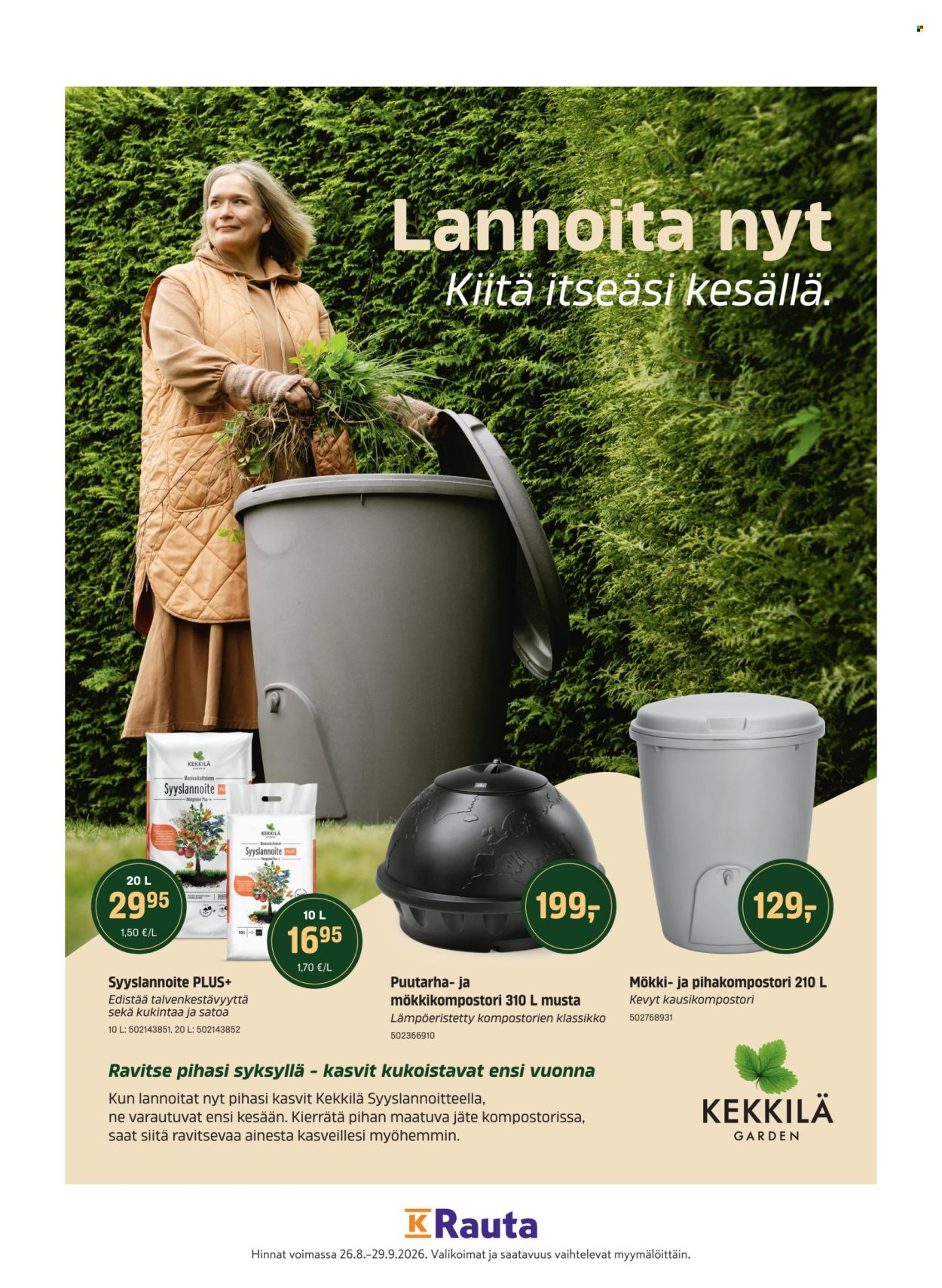 K-Supermarket tarjoukset - 26.08.2026 - 29.09.2026. Sivu 68