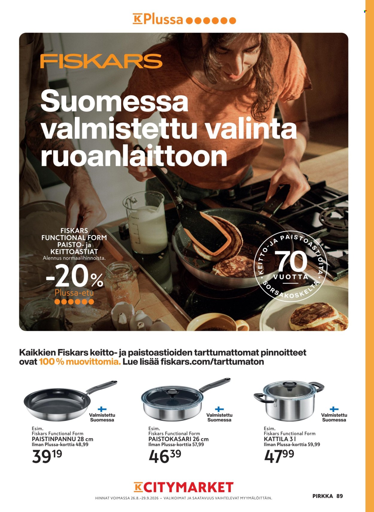 K-Supermarket tarjoukset - 26.08.2026 - 29.09.2026. Sivu 89