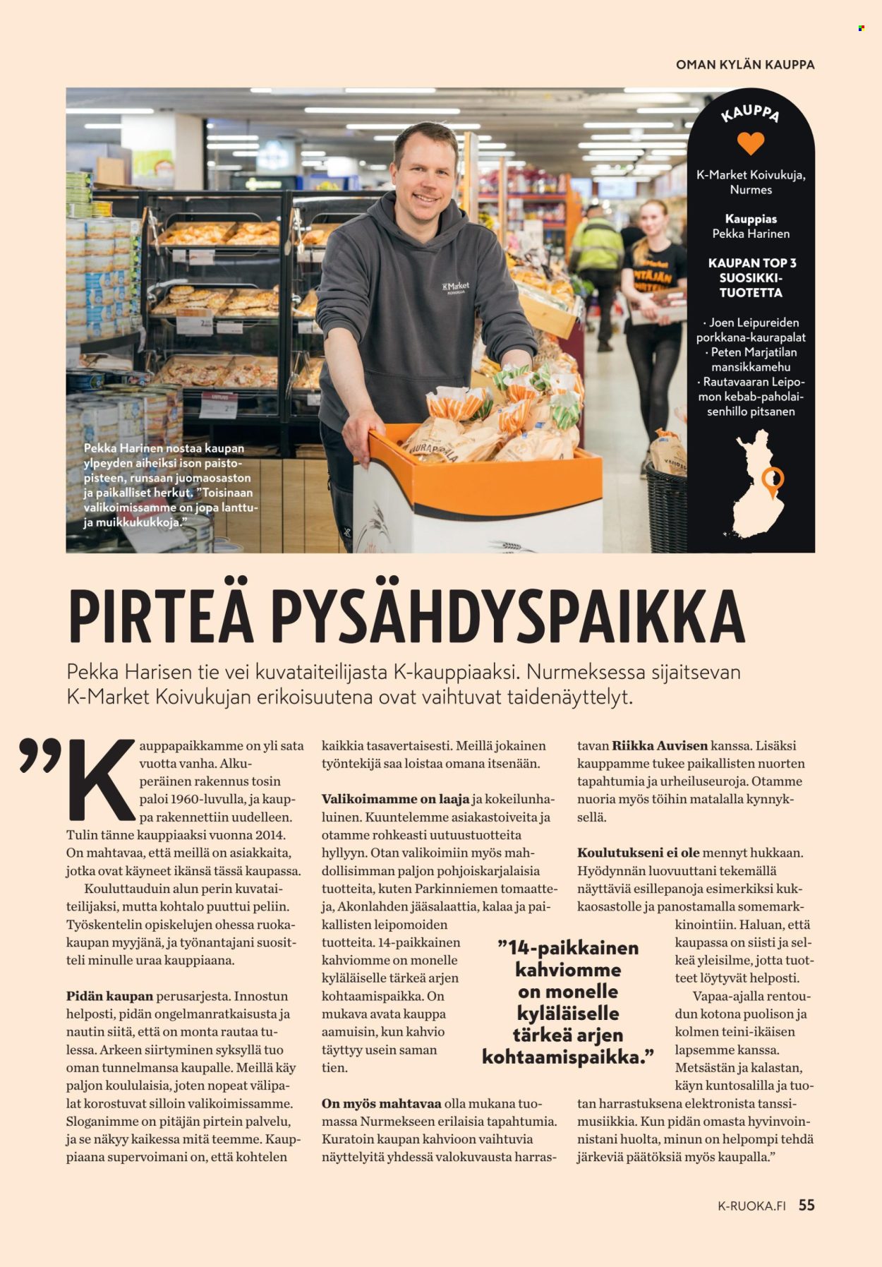 K-Supermarket tarjoukset - 26.08.2026 - 29.09.2026. Sivu 55