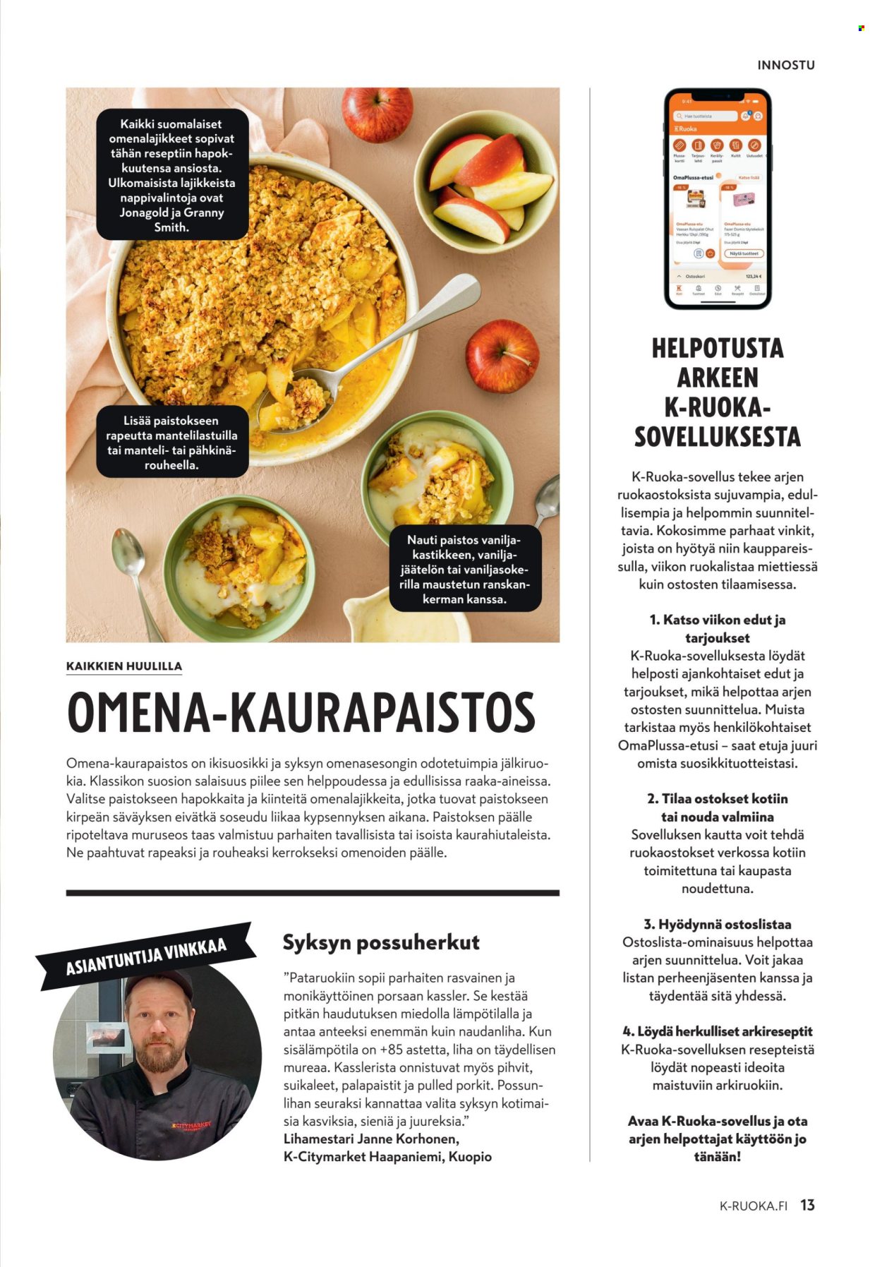 K-market tarjoukset - 26.08.2026 - 29.09.2026. Sivu 13