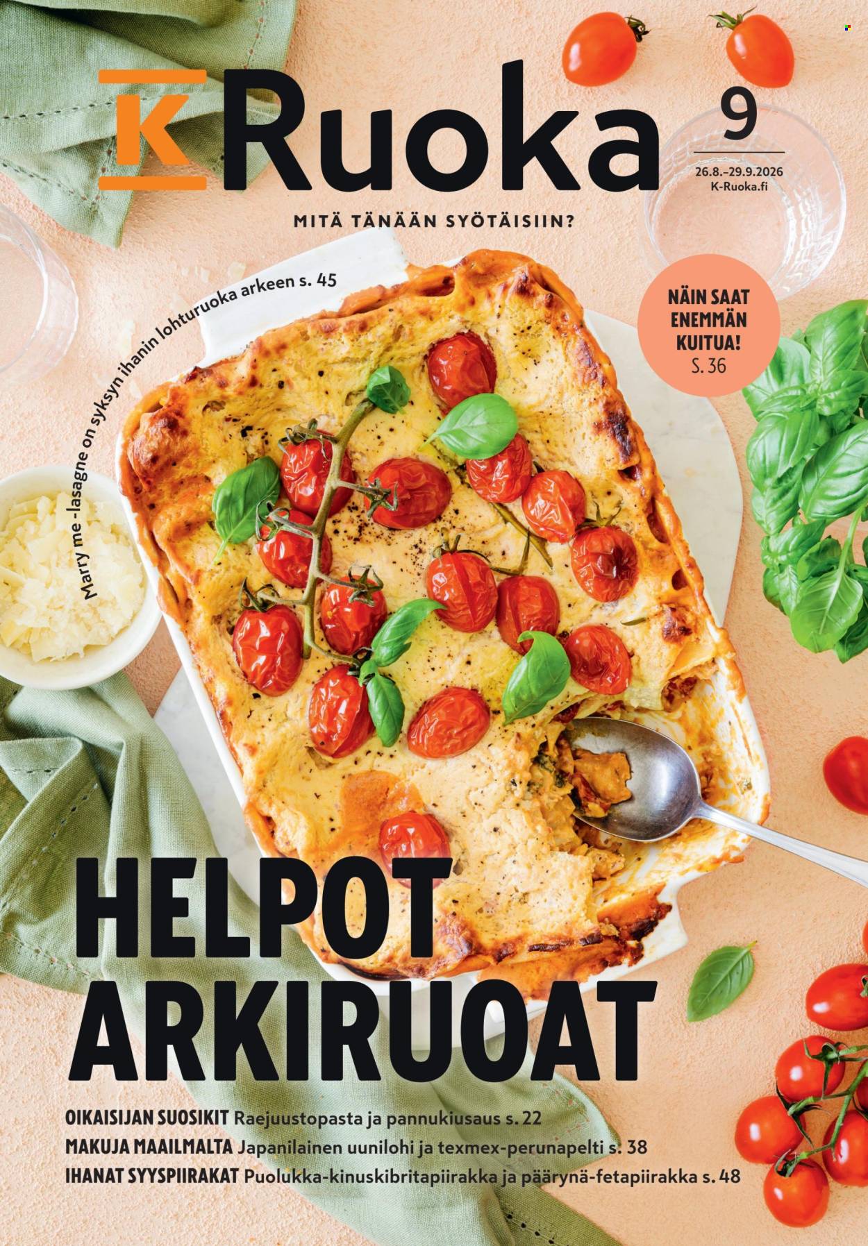 K-citymarket tarjoukset - 26.08.2026 - 29.09.2026. Sivu 1