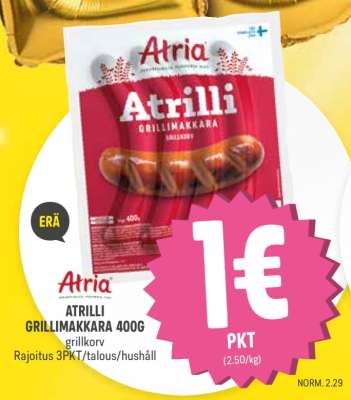 ATRILLI GRILLIMAKKARA 400G