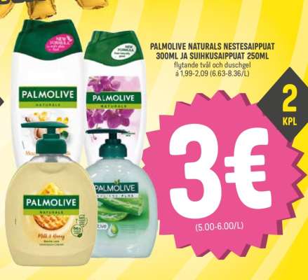 PALMOLIVE NATURALS NESTESAIPPUAT