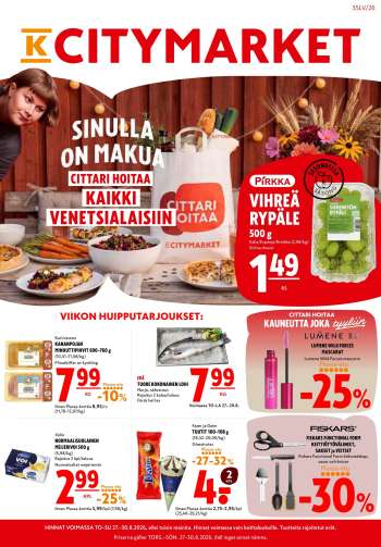 thumbnail - K-citymarket tarjoukset