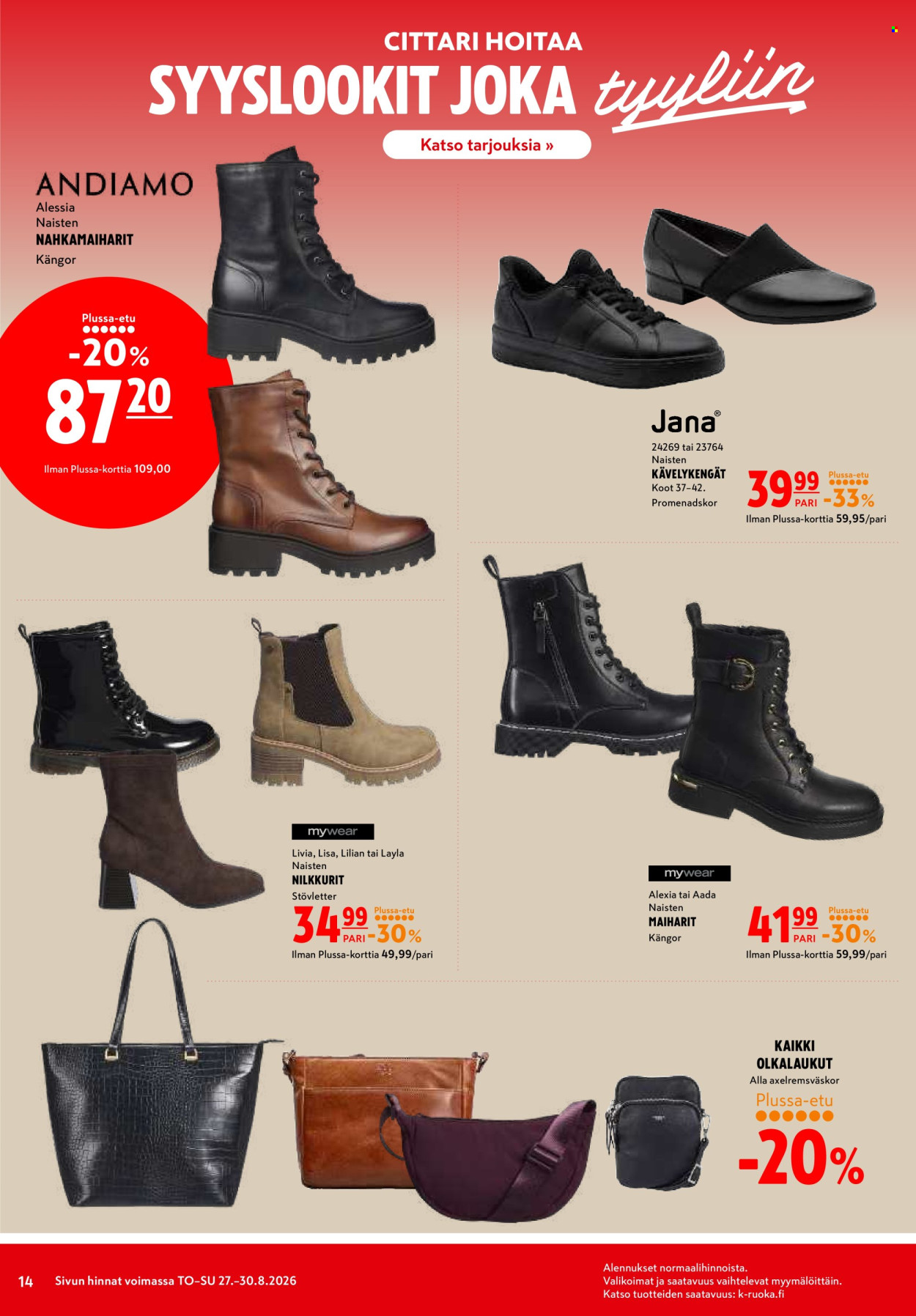 K-citymarket tarjoukset - 27.08.2026 - 30.08.2026. Sivu 14
