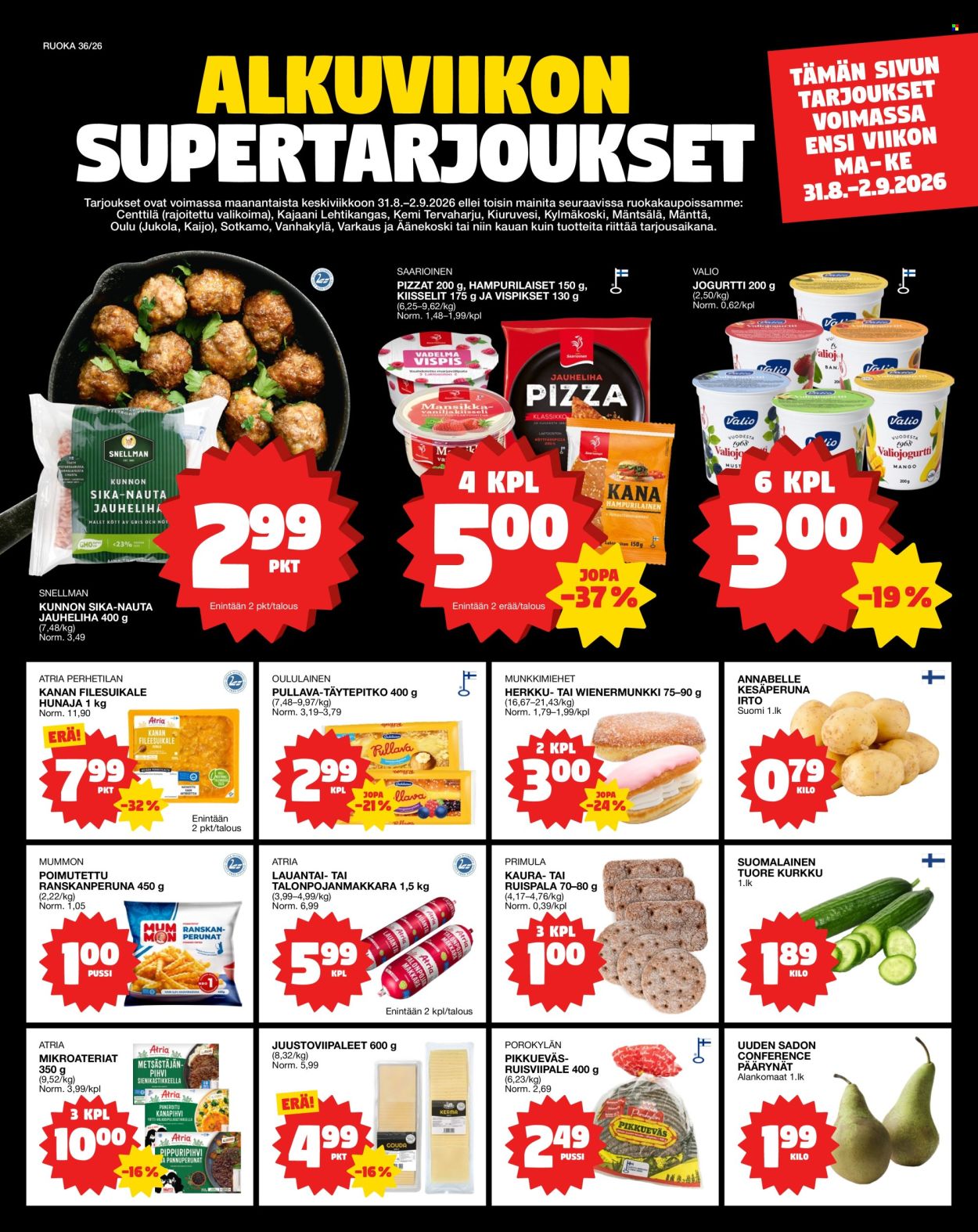 Tokmanni tarjoukset - 31.08.2026 - 02.09.2026. Sivu 1