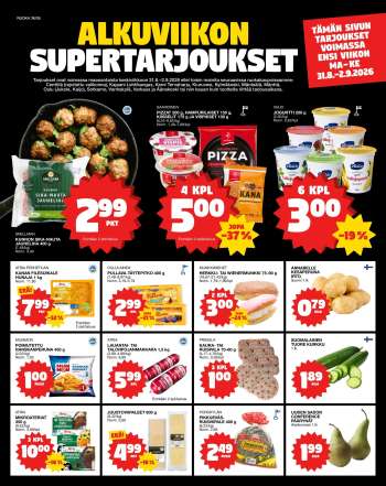 Tokmanni tarjoukset  - 31.08.2026 - 02.09.2026.