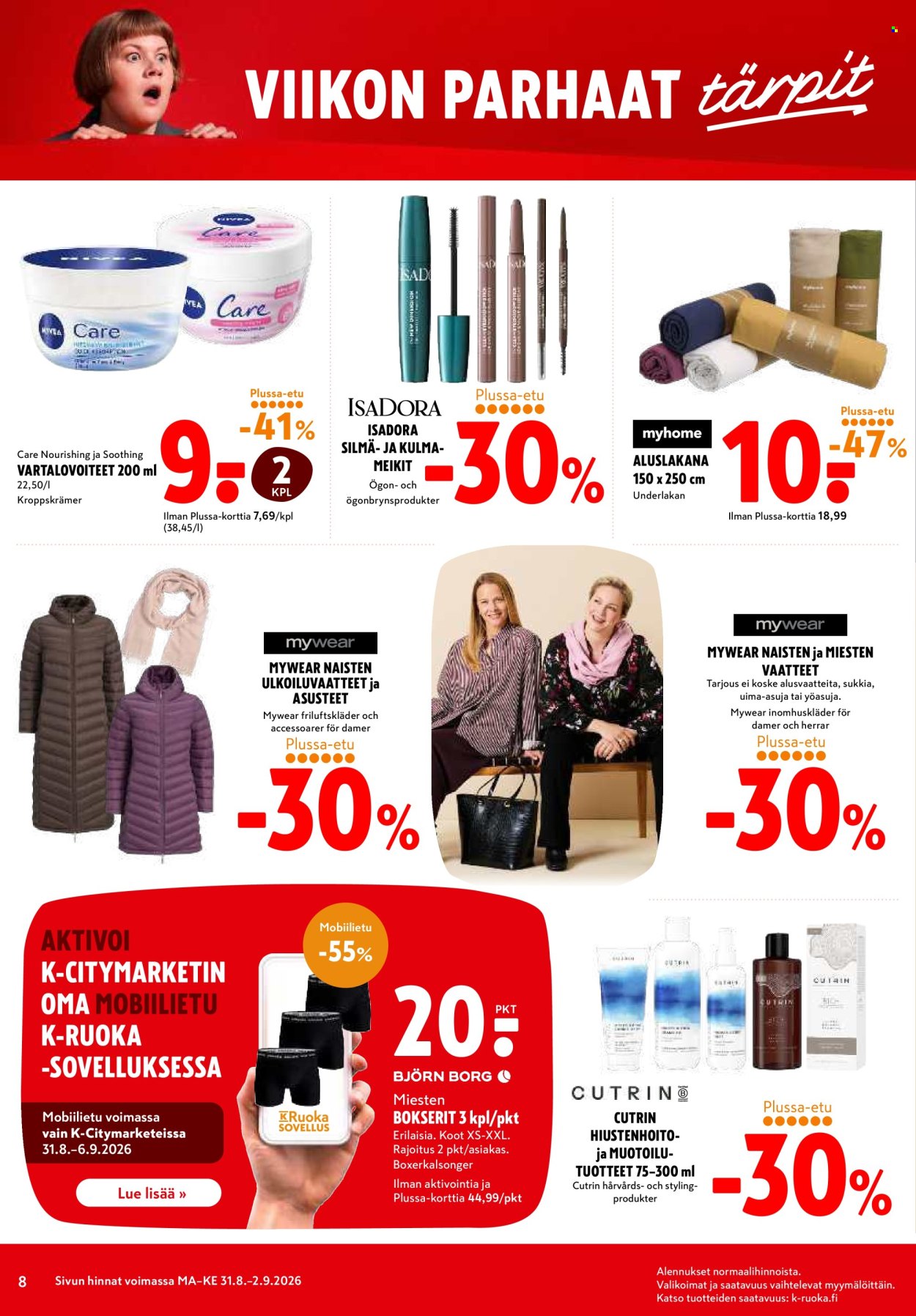 K-citymarket tarjoukset - 31.08.2026 - 02.09.2026. Sivu 8