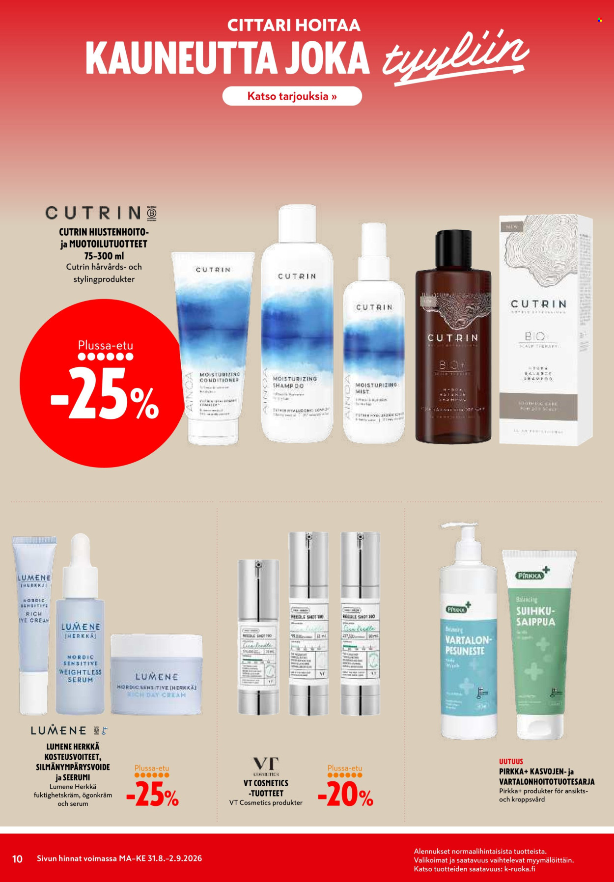 K-citymarket tarjoukset - 31.08.2026 - 02.09.2026. Sivu 10