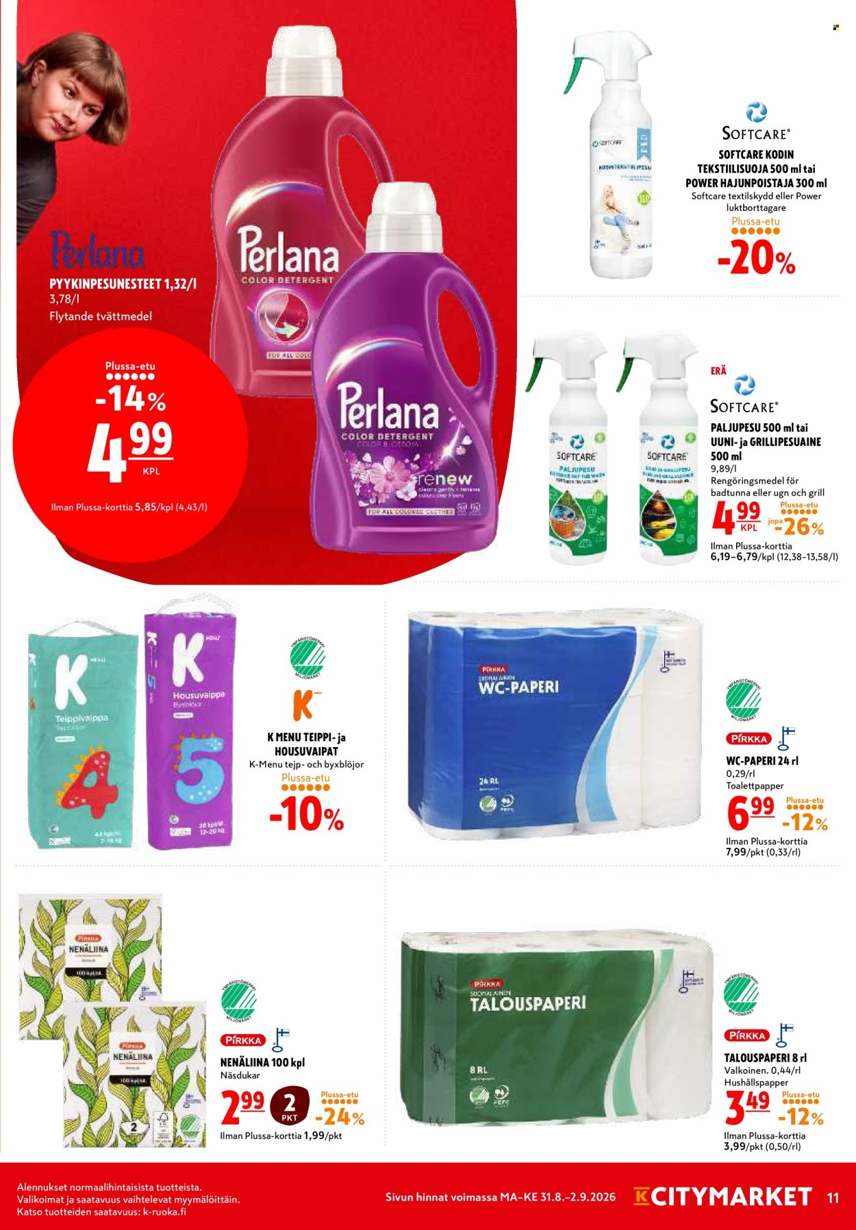 K-citymarket tarjoukset - 31.08.2026 - 02.09.2026. Sivu 11