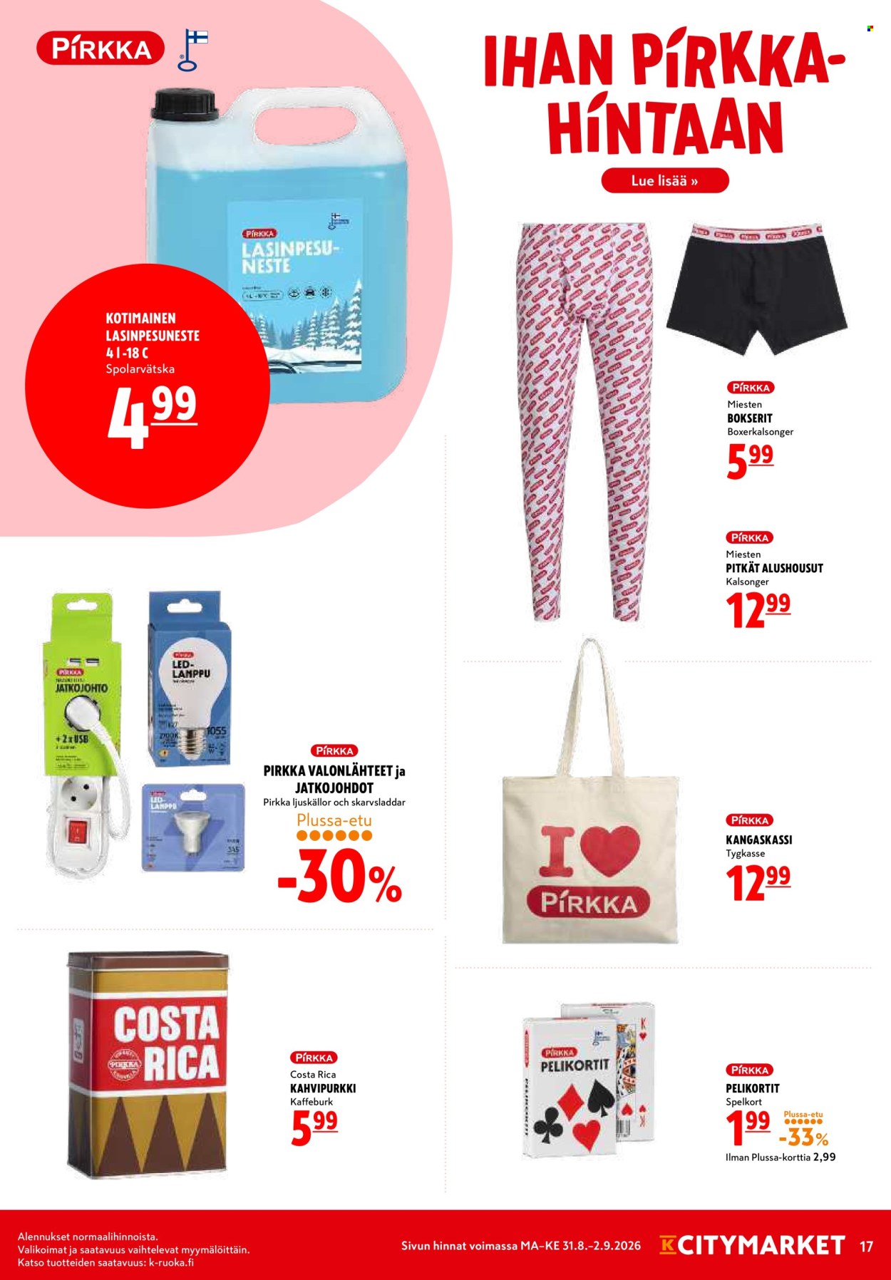 K-citymarket tarjoukset - 31.08.2026 - 02.09.2026. Sivu 17