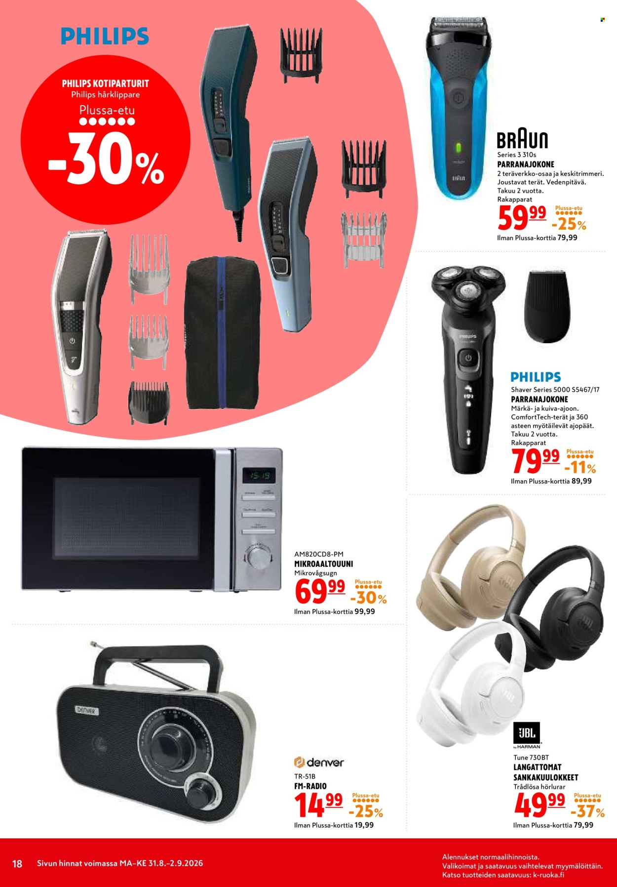 K-citymarket tarjoukset - 31.08.2026 - 02.09.2026. Sivu 18