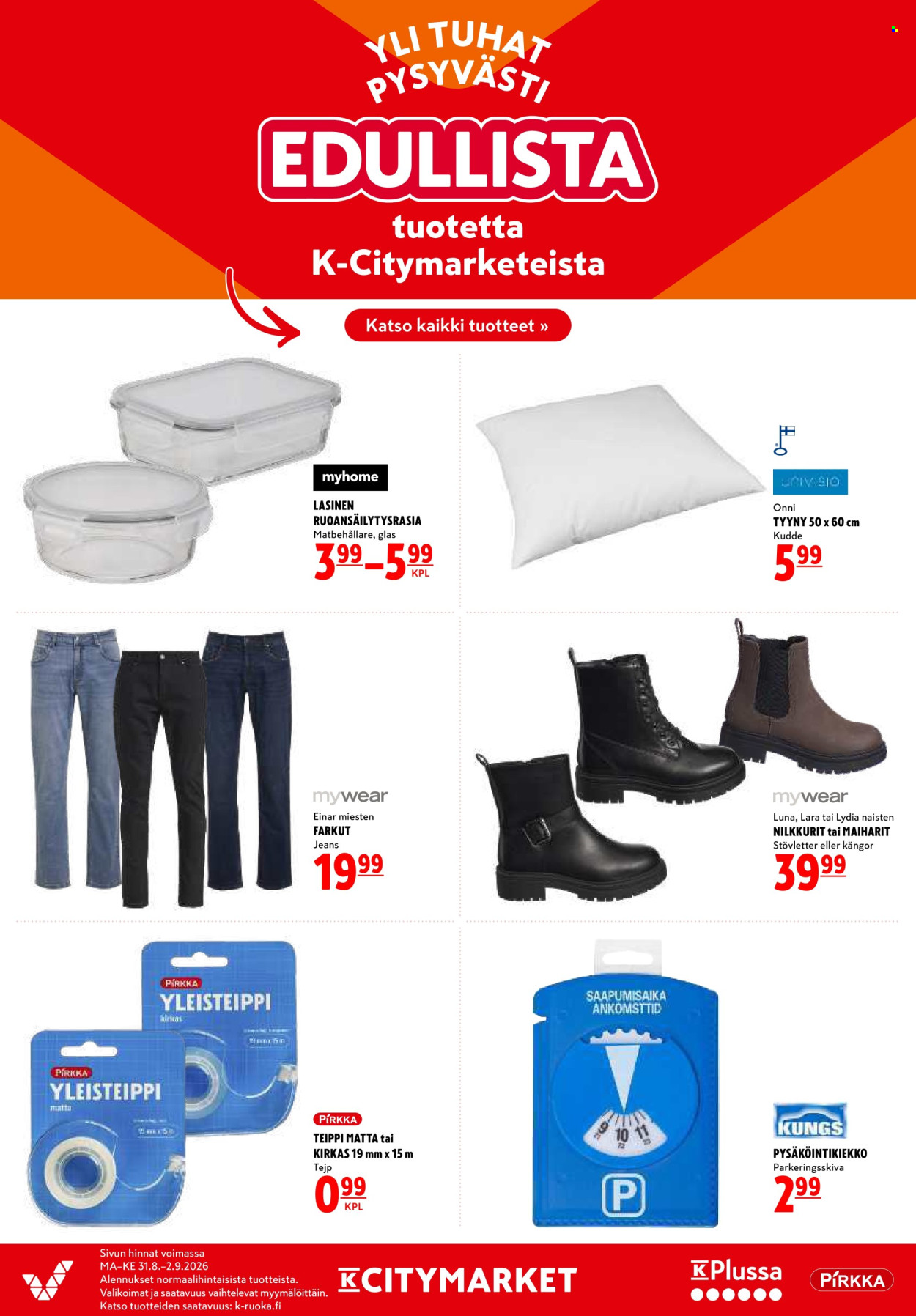 K-citymarket tarjoukset - 31.08.2026 - 02.09.2026. Sivu 19