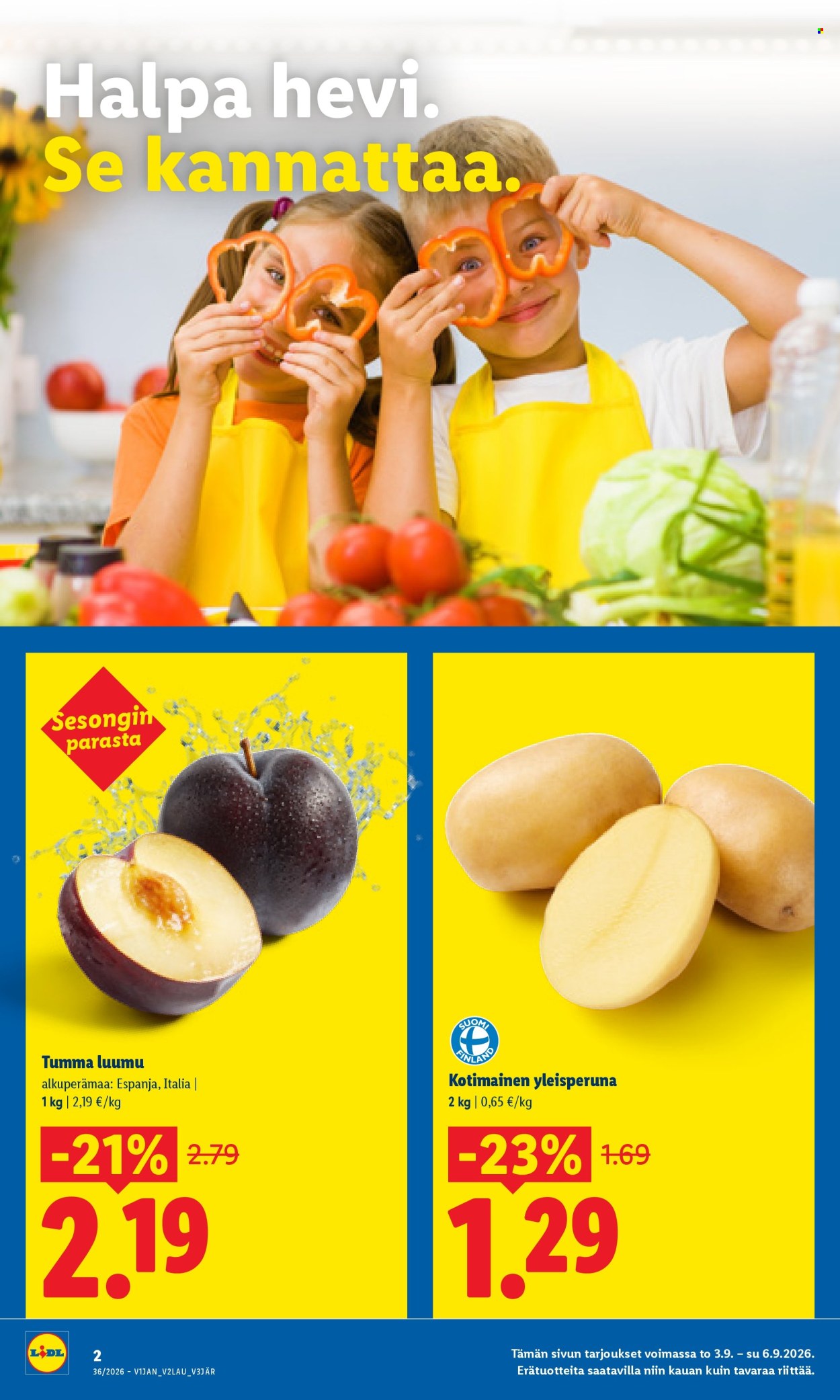 Lidl tarjoukset - 03.09.2026 - 06.09.2026. Sivu 2