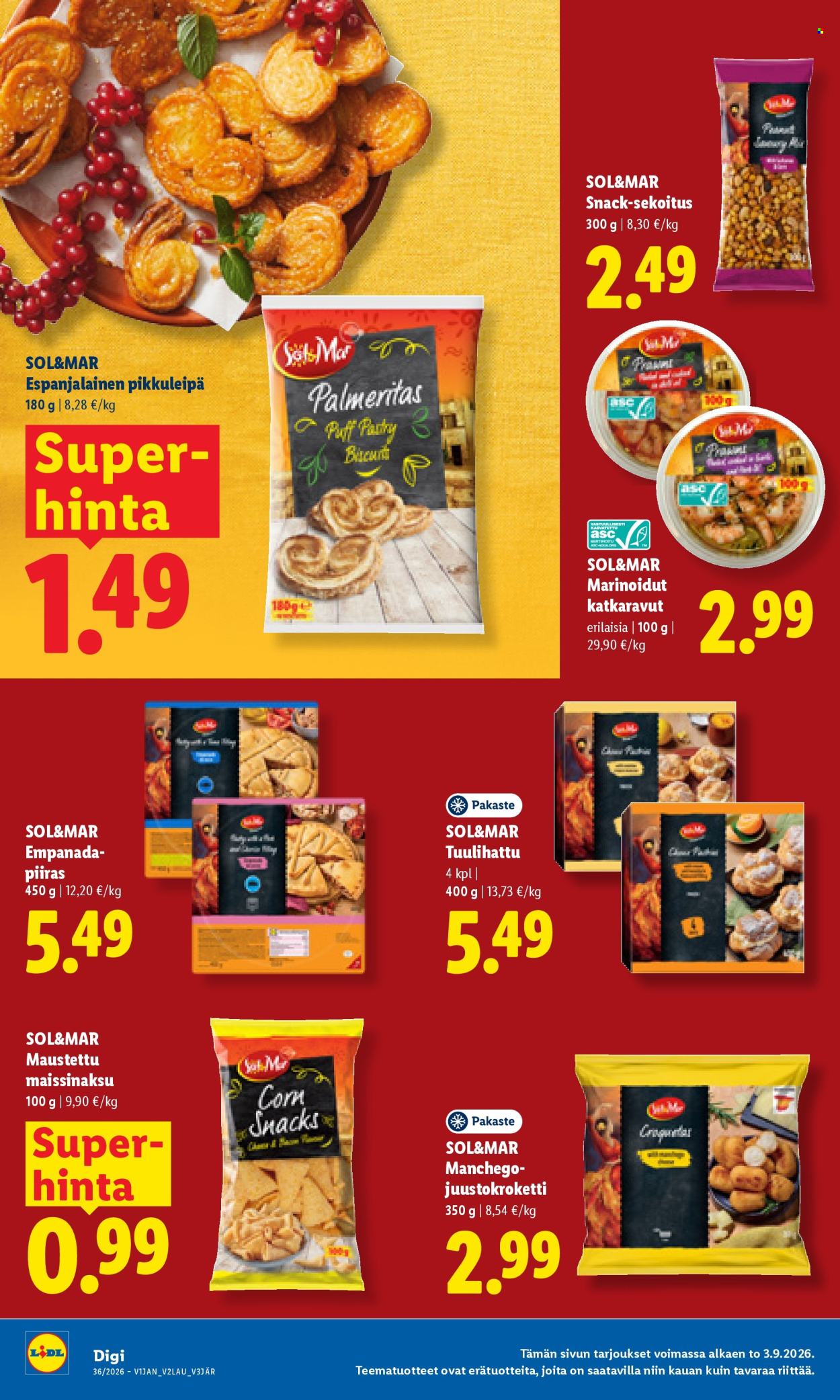Lidl tarjoukset - 03.09.2026 - 06.09.2026. Sivu 11