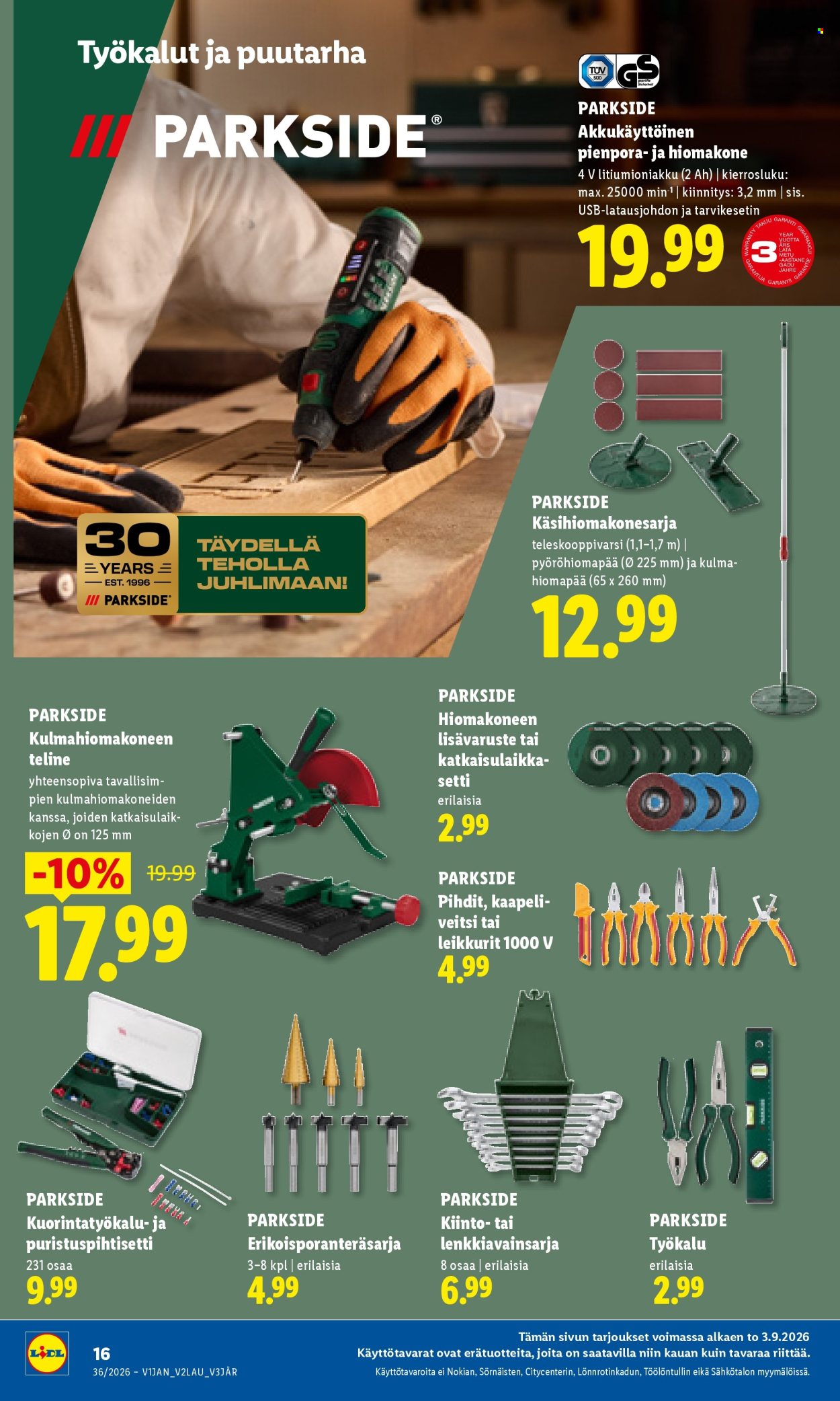 Lidl tarjoukset - 03.09.2026 - 06.09.2026. Sivu 18
