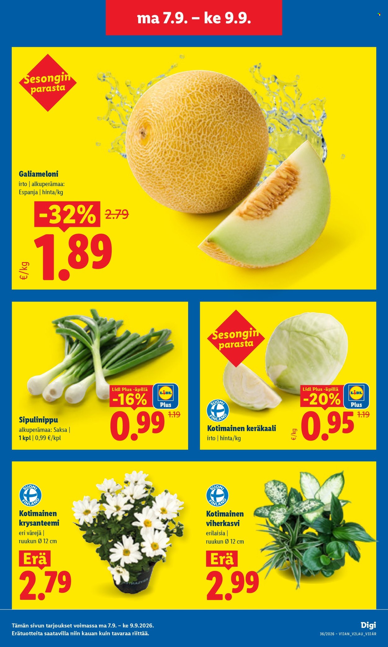 Lidl tarjoukset - 07.09.2026 - 09.09.2026. Sivu 3